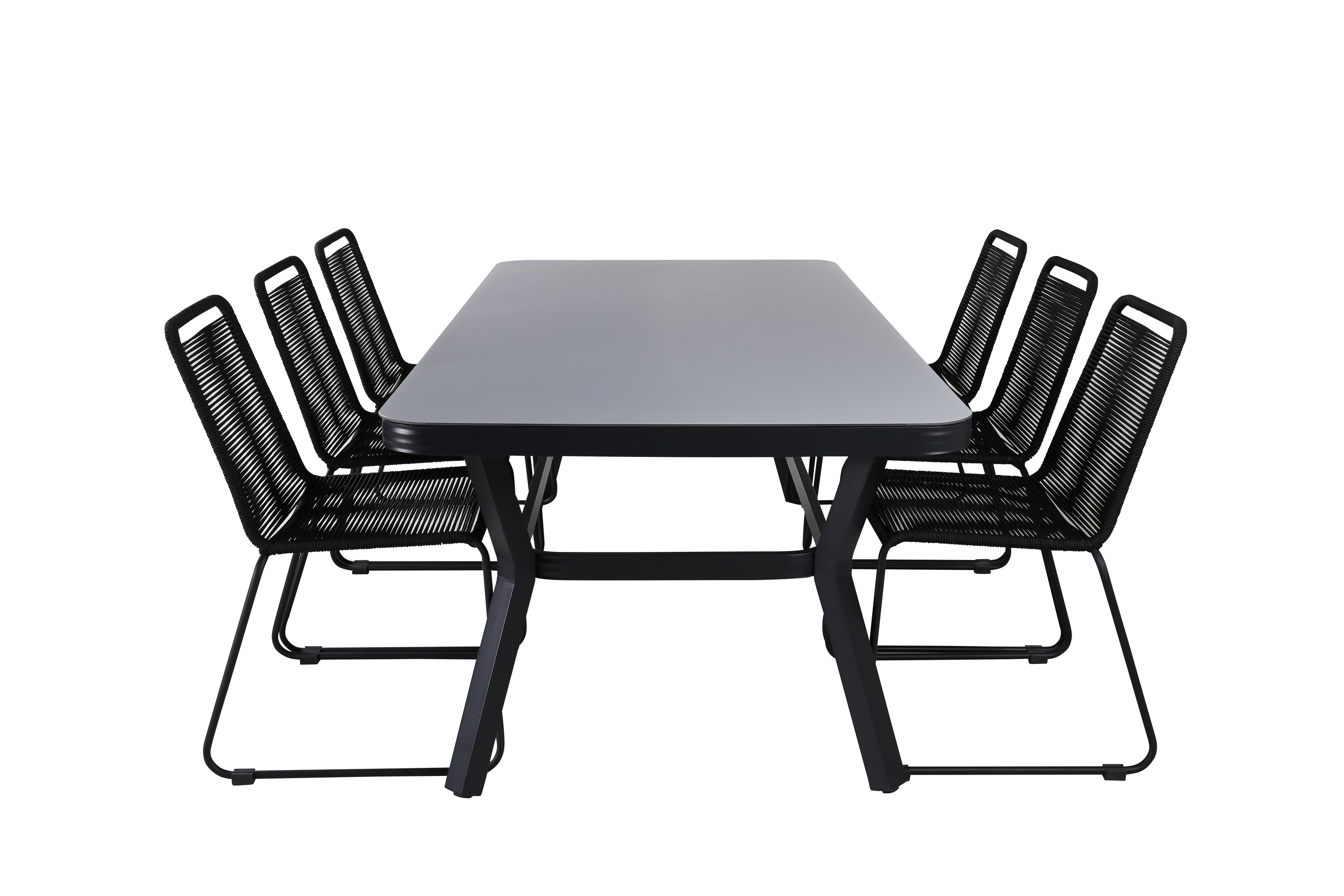 Virya ristkülikukujuline söögikomplekt Aiamööbel Homewell