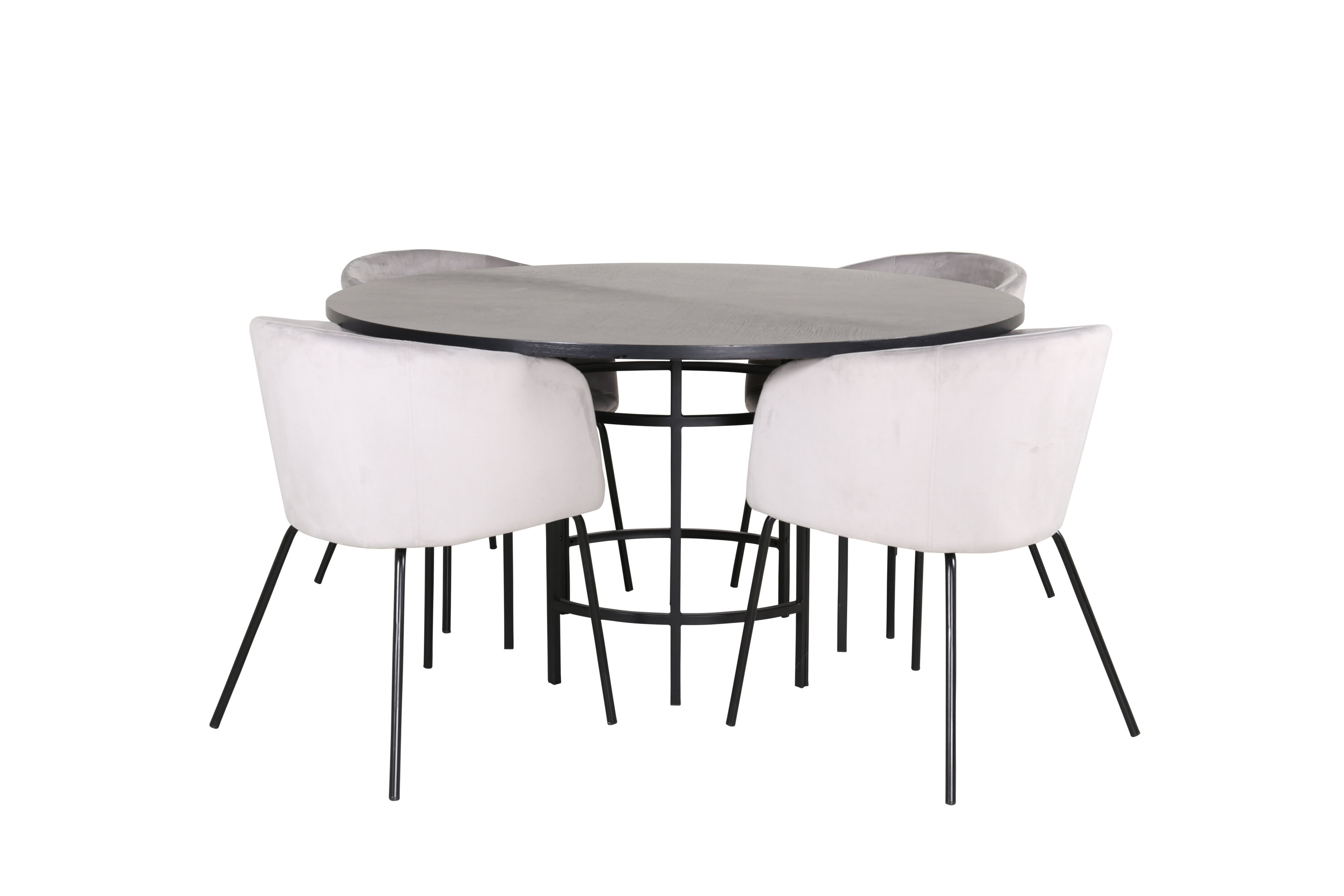 Kopenhaageni ümmargune söögikomplekt Söögilauakomplektid Homewell