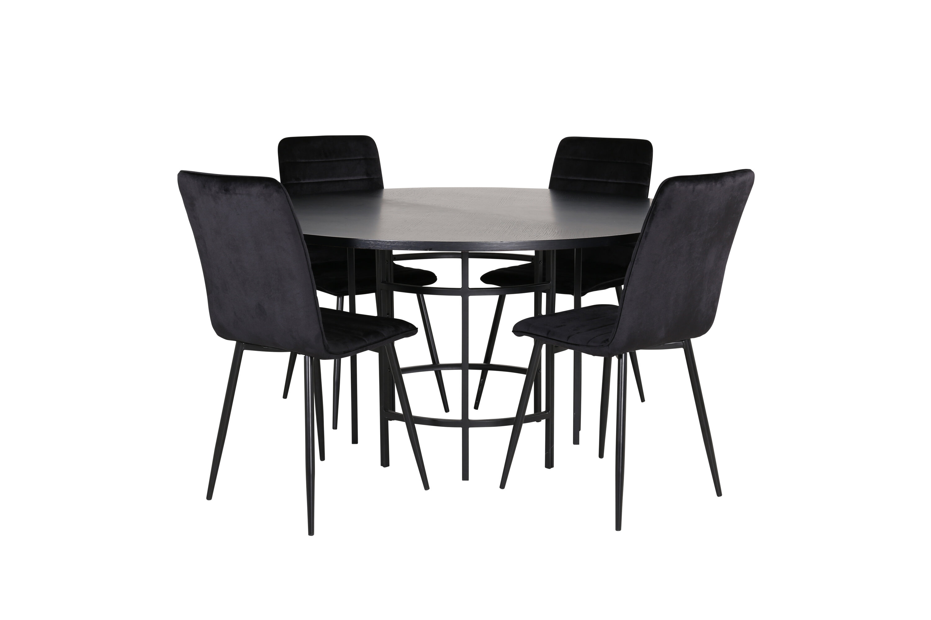 Kopenhaageni ümmargune söögikomplekt Söögilauakomplektid Homewell