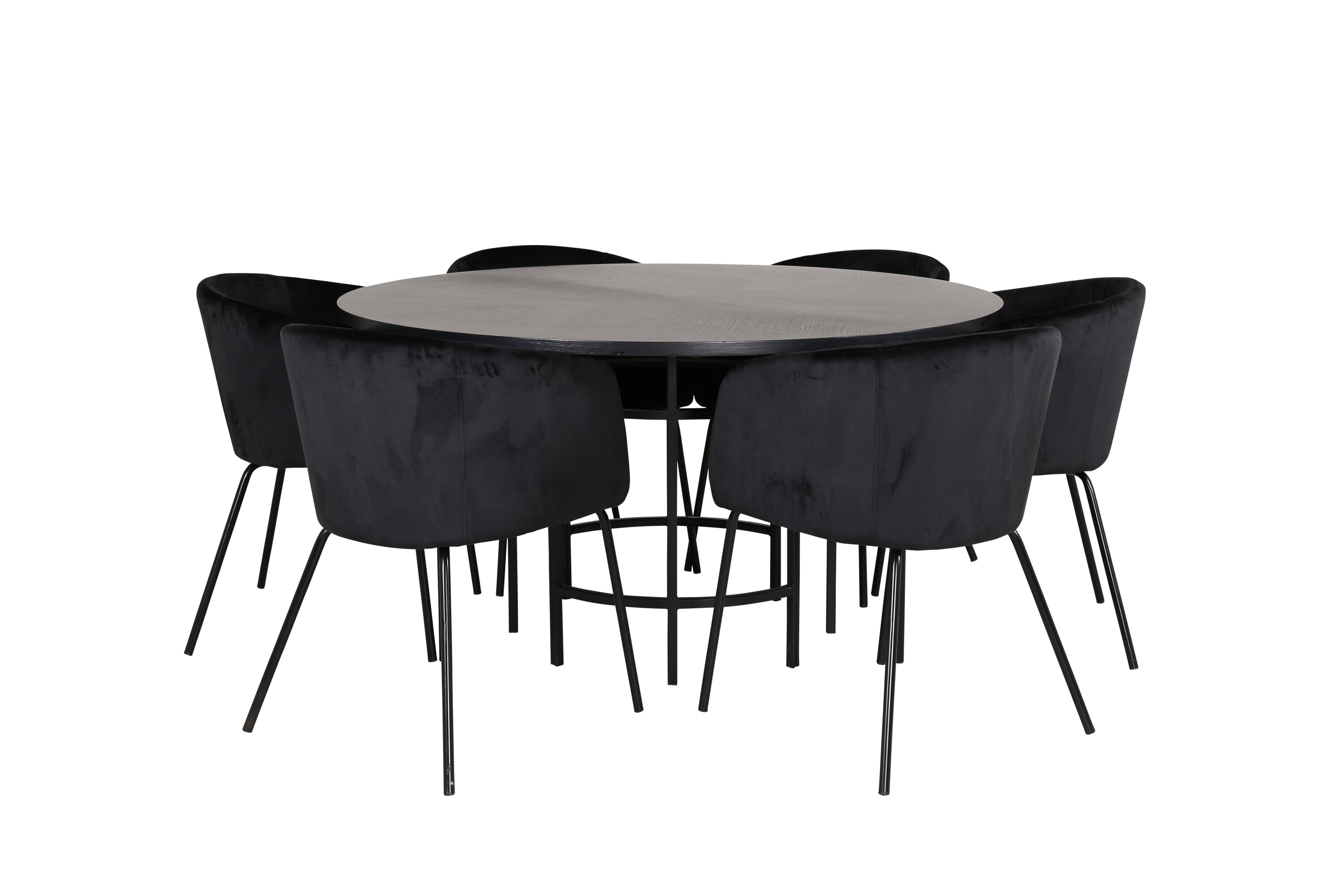 Kopenhaageni ümmargune söögikomplekt Söögilauakomplektid Homewell