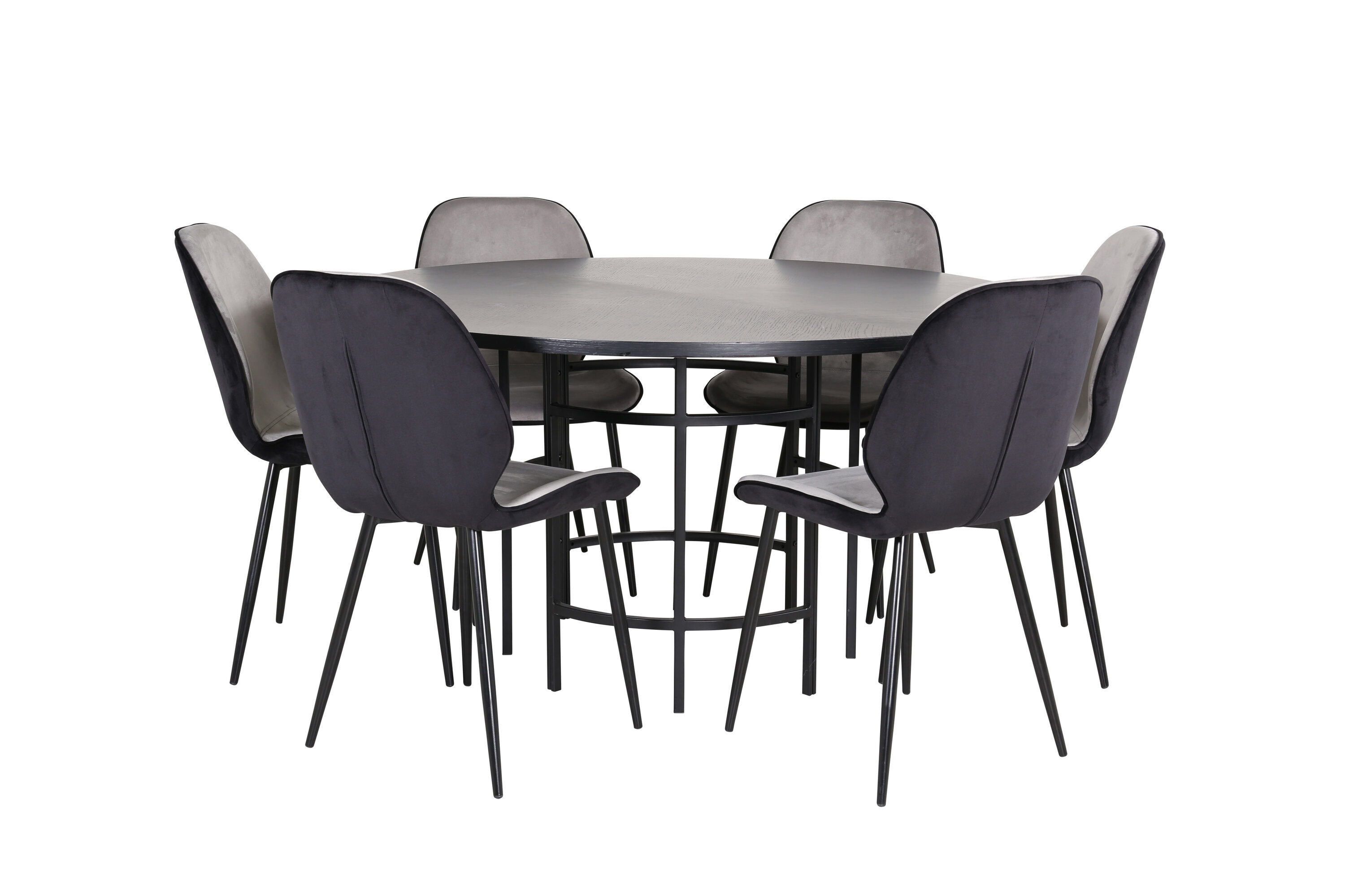 Kopenhaageni ümmargune söögikomplekt Söögilauakomplektid Homewell