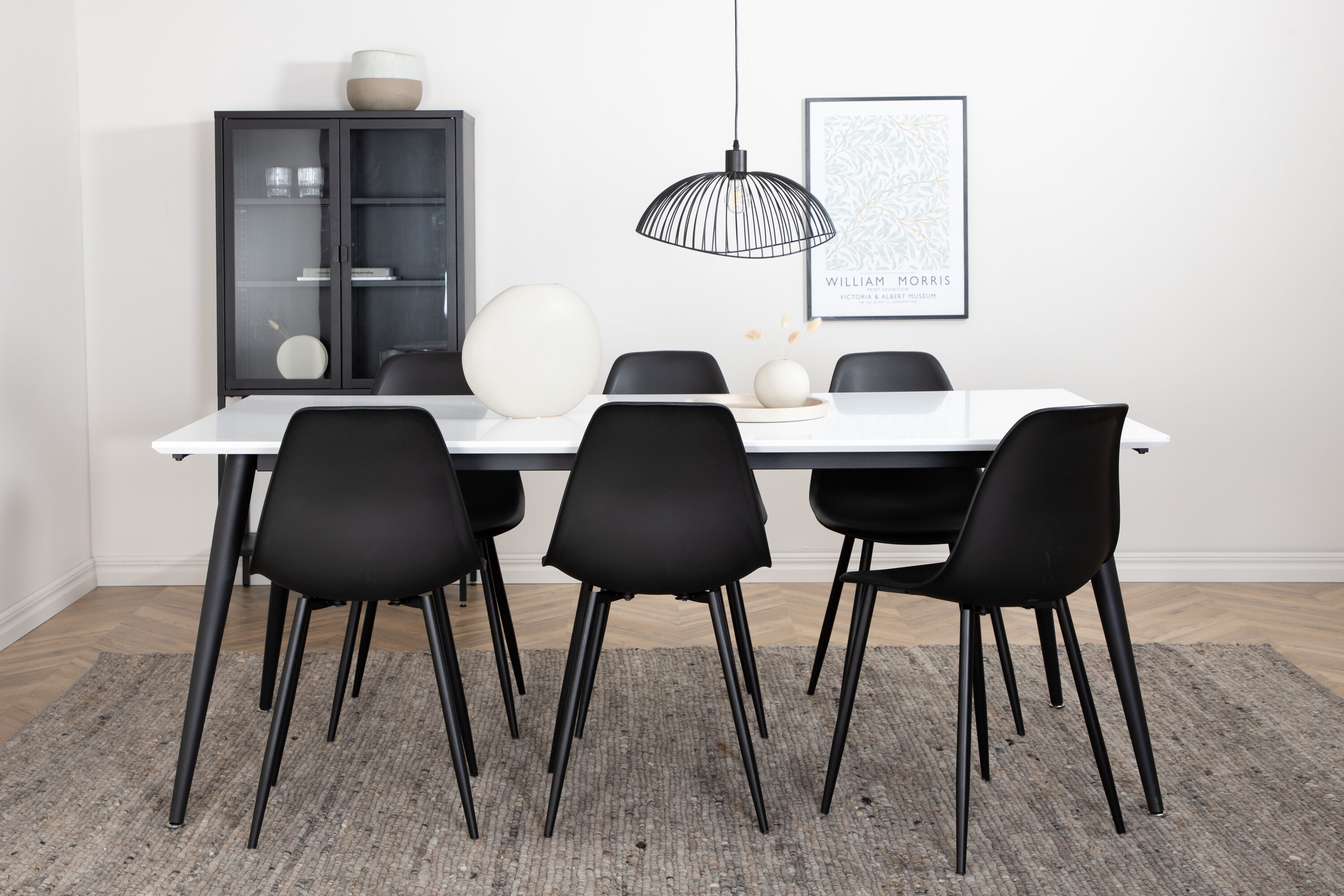 Jimmy ristkülikukujuline söögikomplekt Söögilauakomplektid Homewell