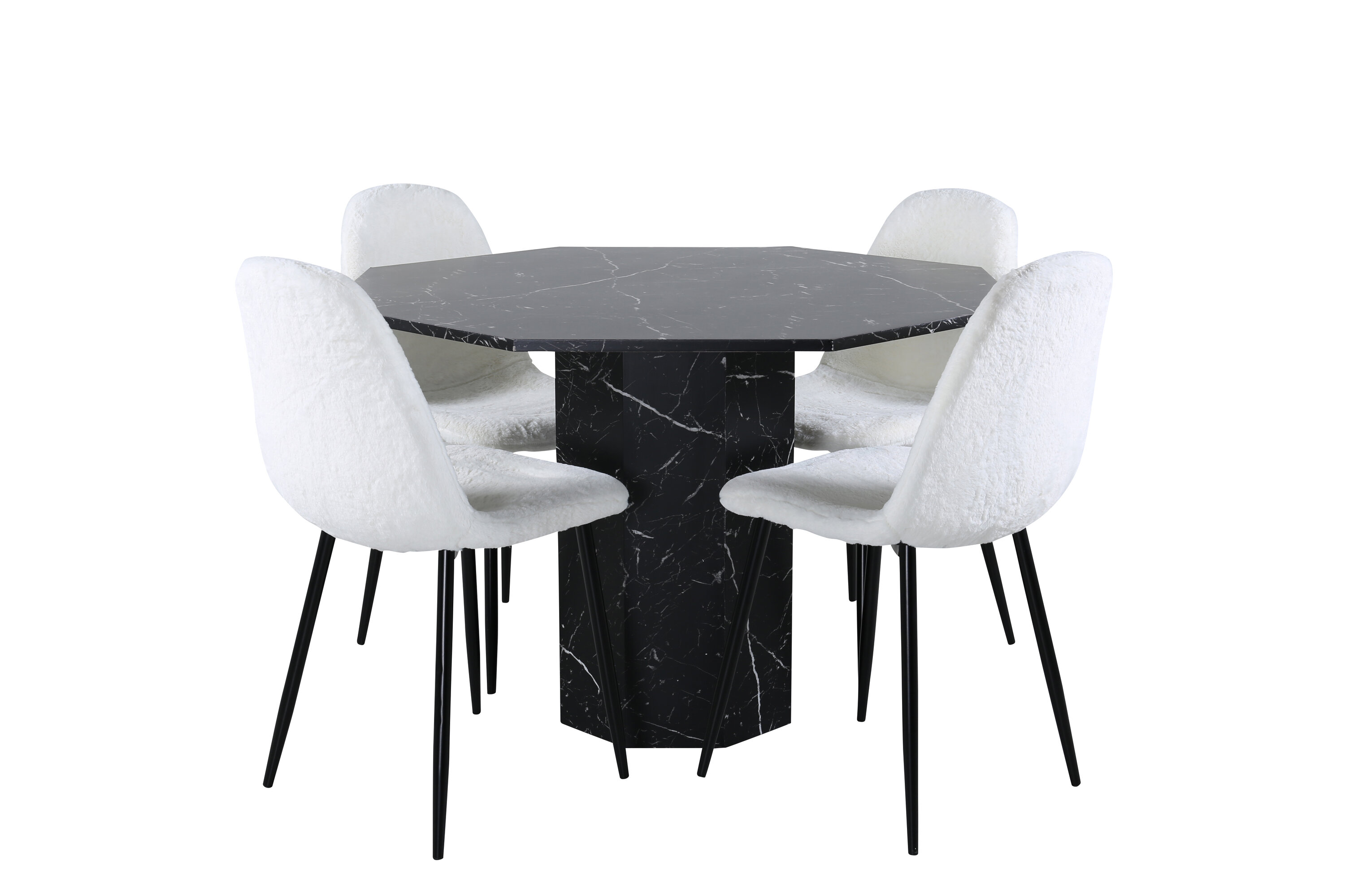 Marbsi ümmargune söögikomplekt Söögilauakomplektid Homewell