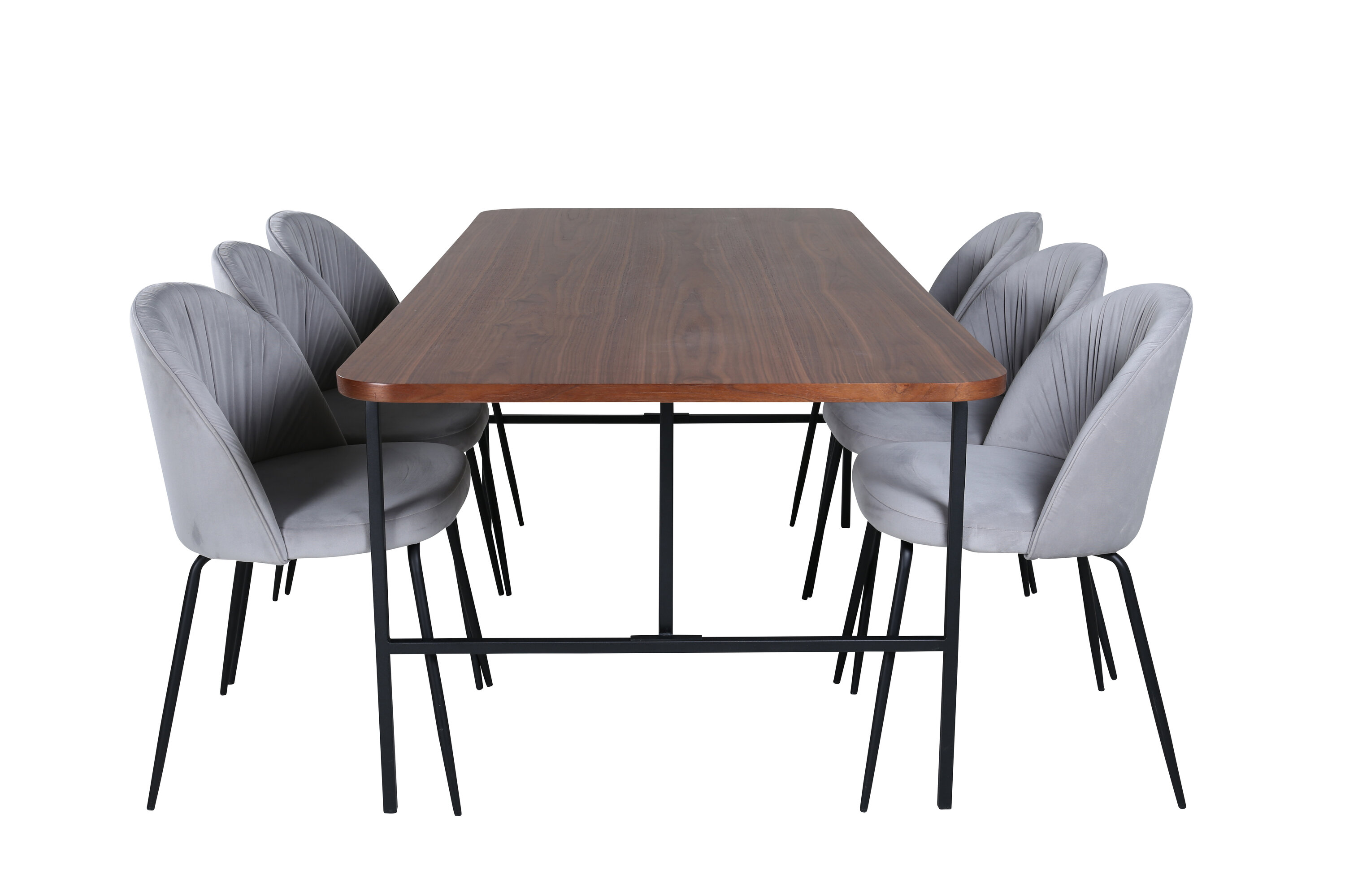 Uno ristkülikukujuline söögikomplekt Söögilauakomplektid Homewell