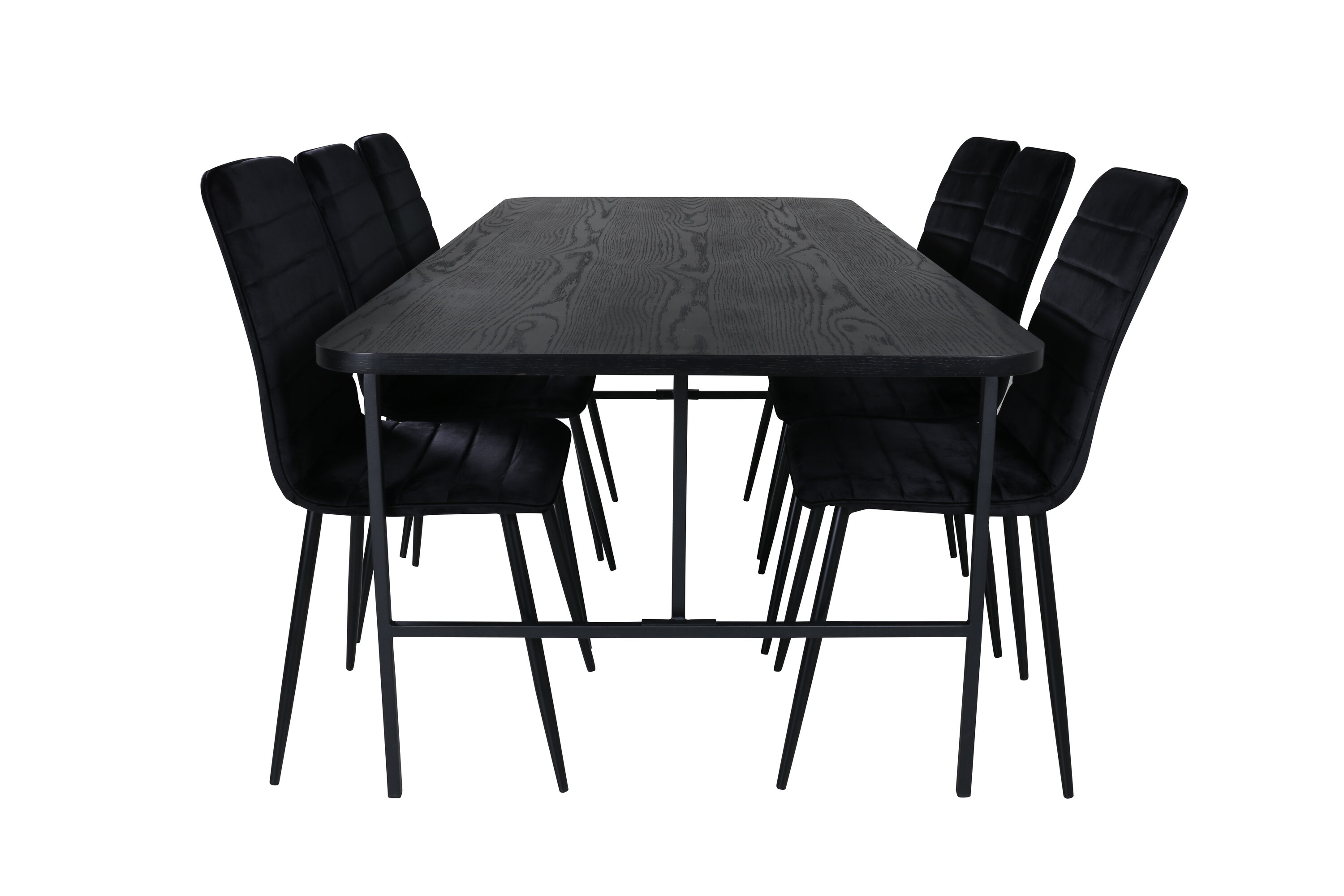 Uno ristkülikukujuline söögikomplekt Söögilauakomplektid Homewell