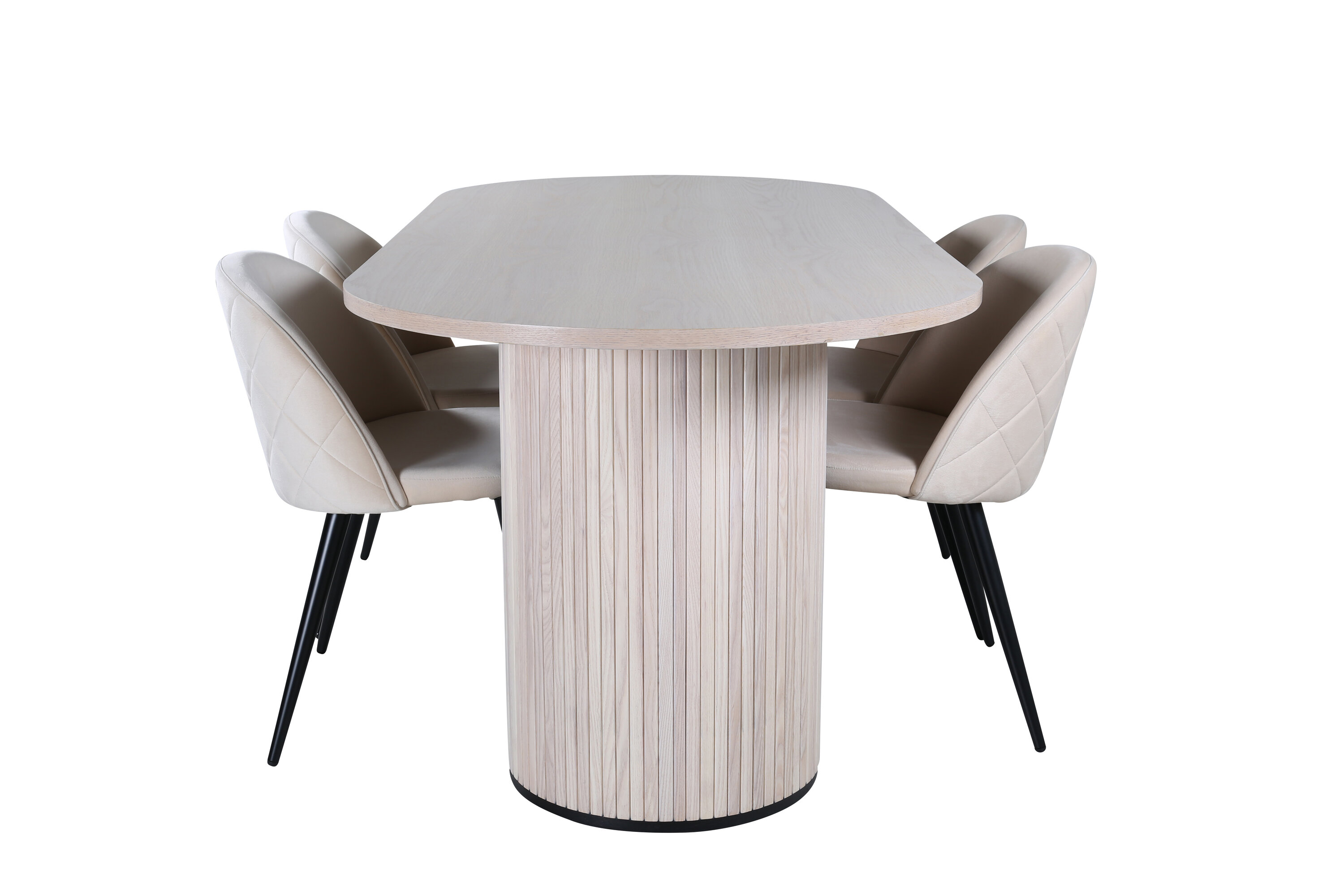 Bianca ovaalne söögikomplekt Söögilauakomplektid Homewell