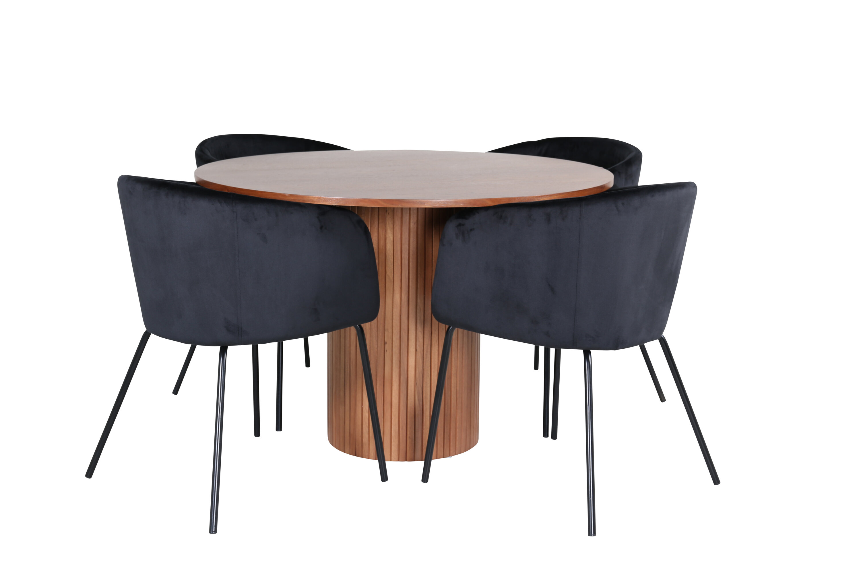 Bianca ümmargune söögikomplekt Söögilauakomplektid Homewell