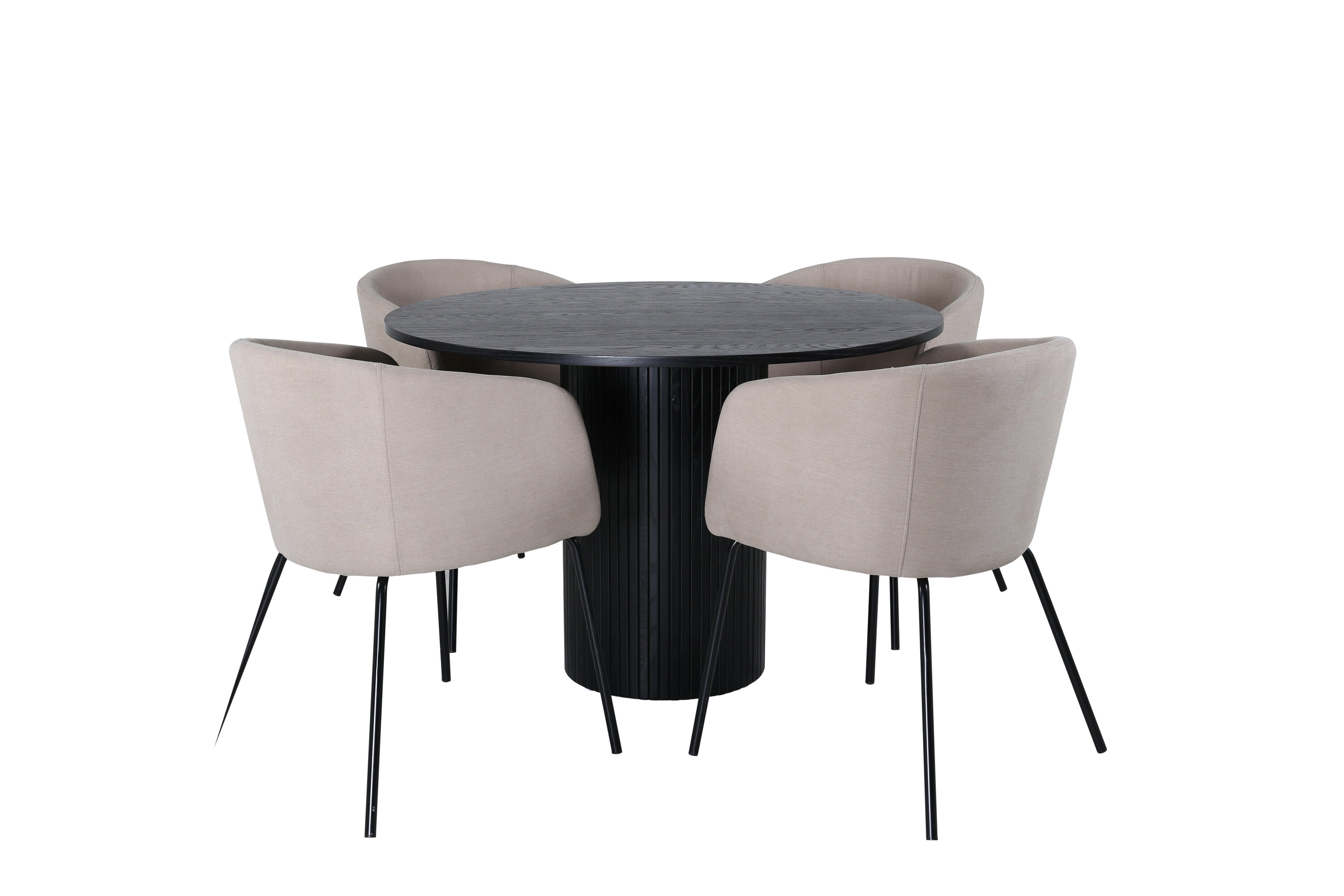 Bianca ümmargune söögikomplekt Söögilauakomplektid Homewell