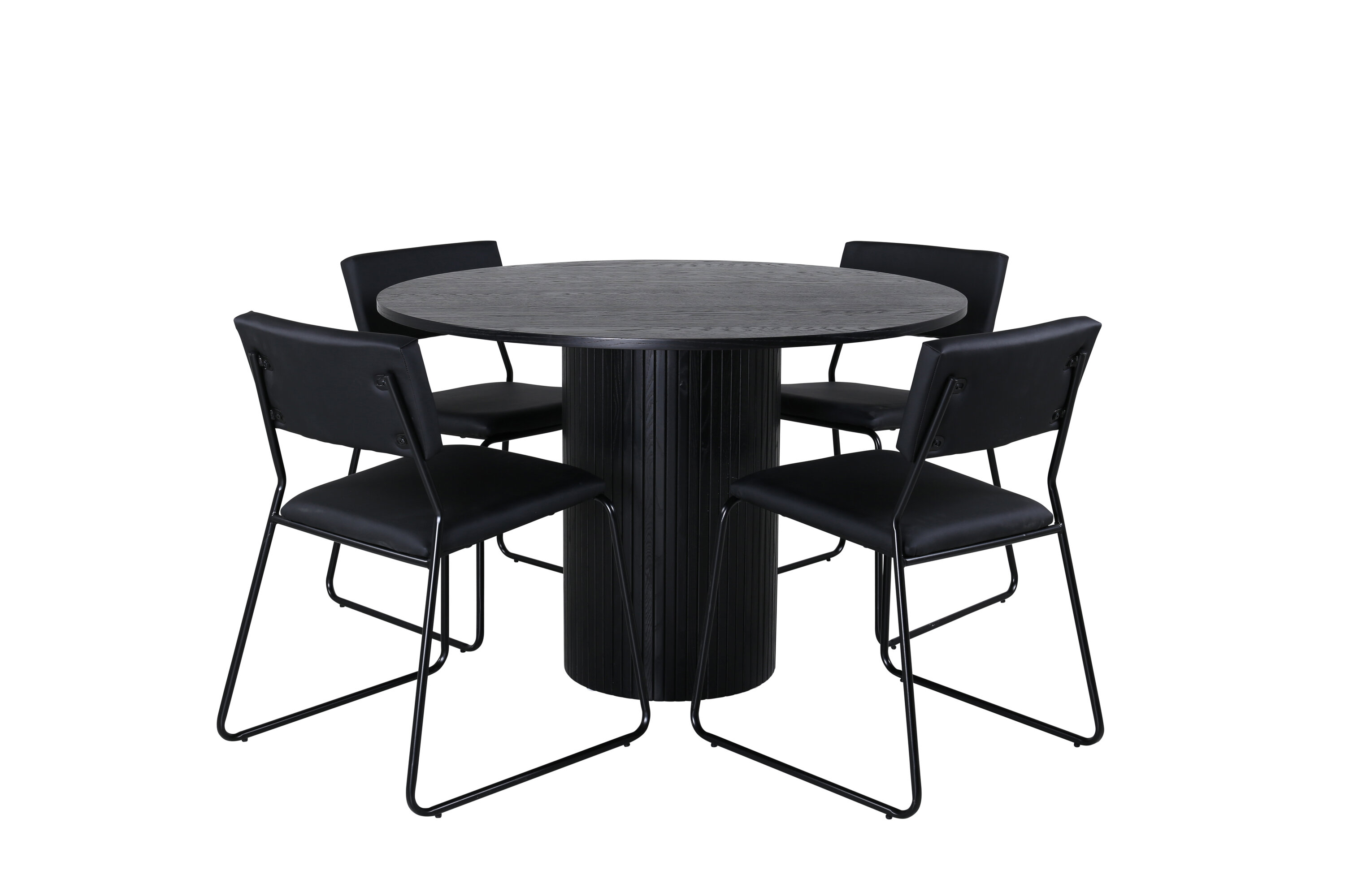 Bianca ümmargune söögikomplekt Söögilauakomplektid Homewell Bianca ümmargune söögikomplekt Söögilauakomplektid Homewell