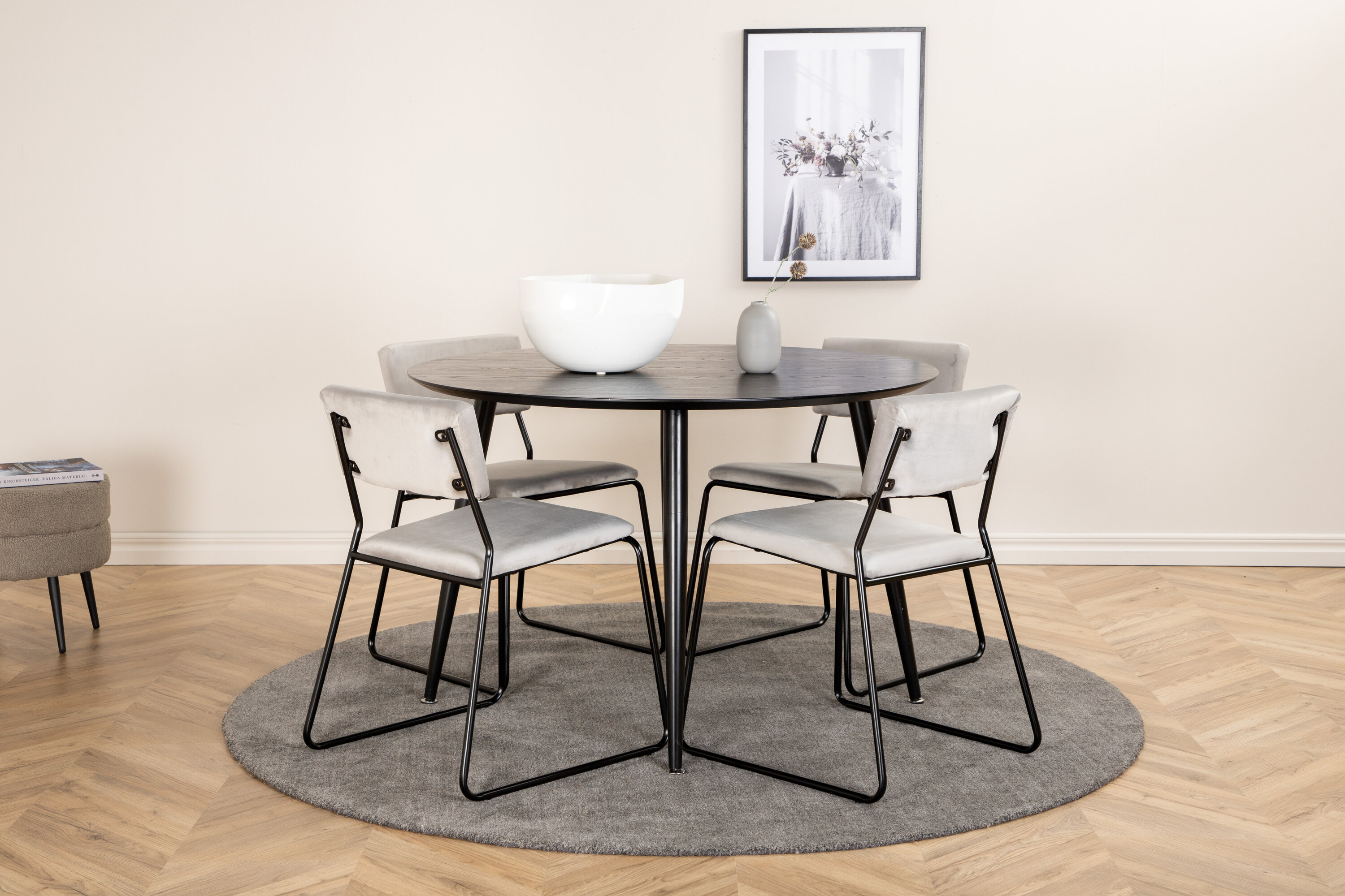 Dipp ümmargune söögikomplekt Söögilauakomplektid Homewell