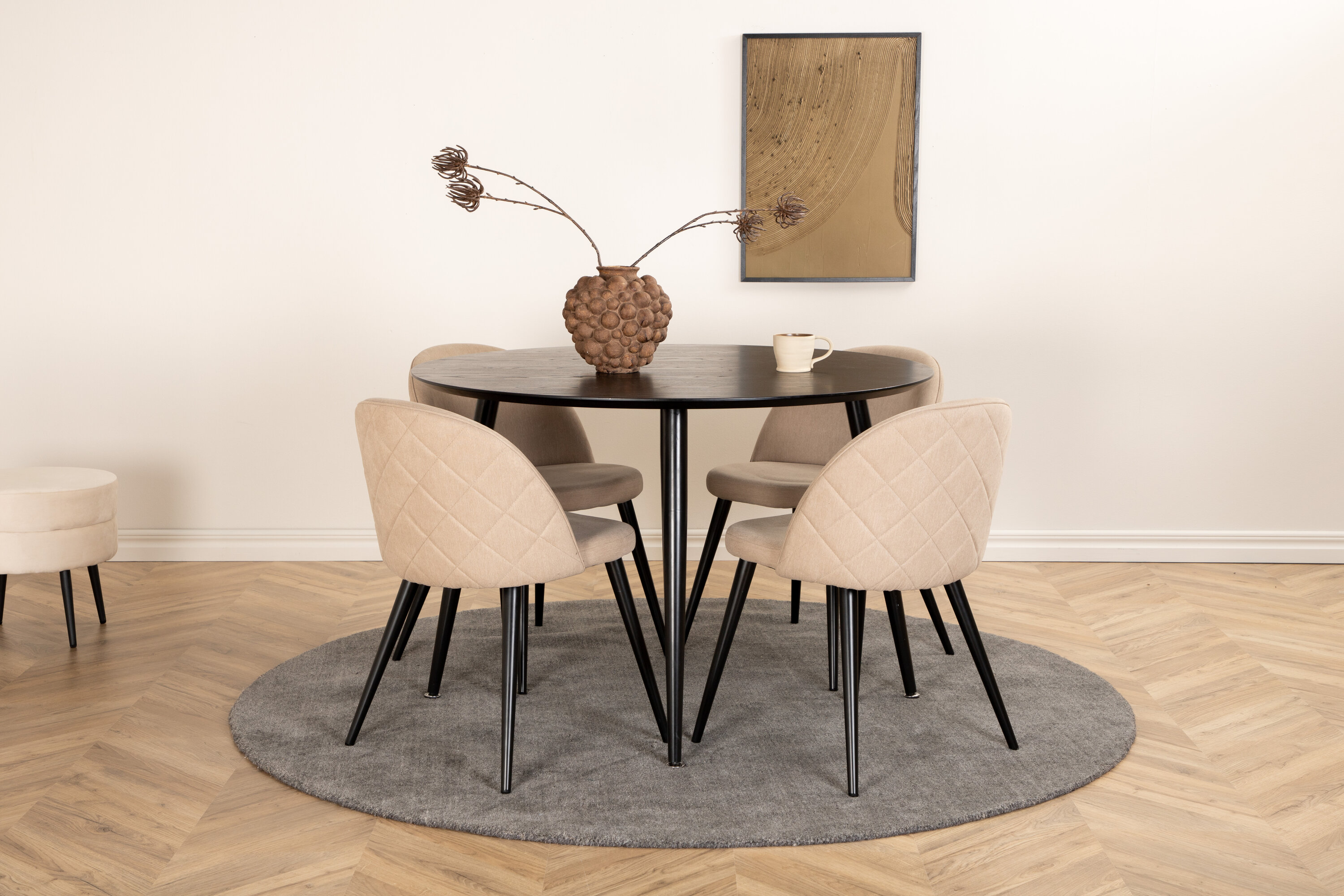 Dipp ümmargune söögikomplekt Söögilauakomplektid Homewell