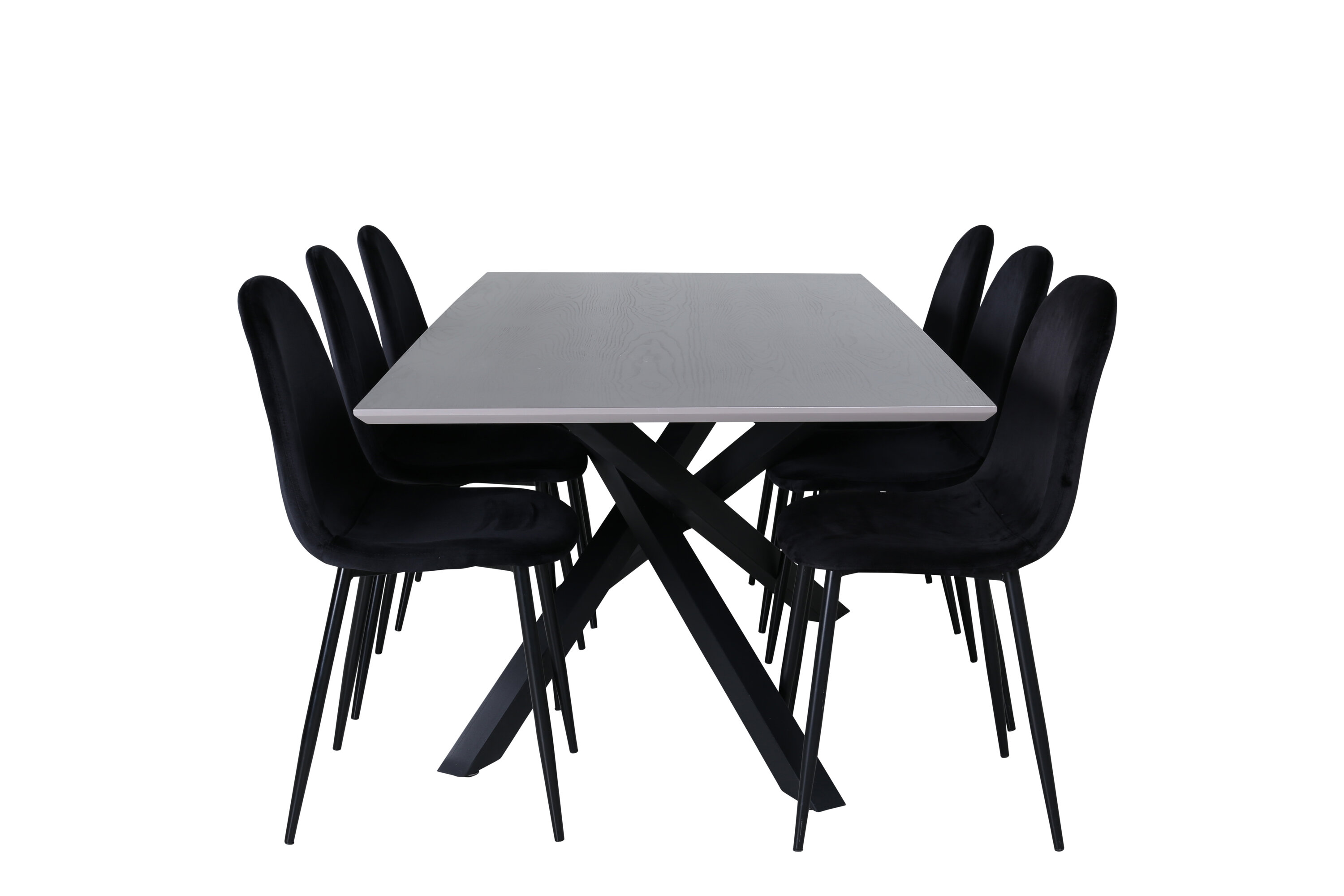 Piazza ristkülikukujuline söögikomplekt Söögilauakomplektid Homewell