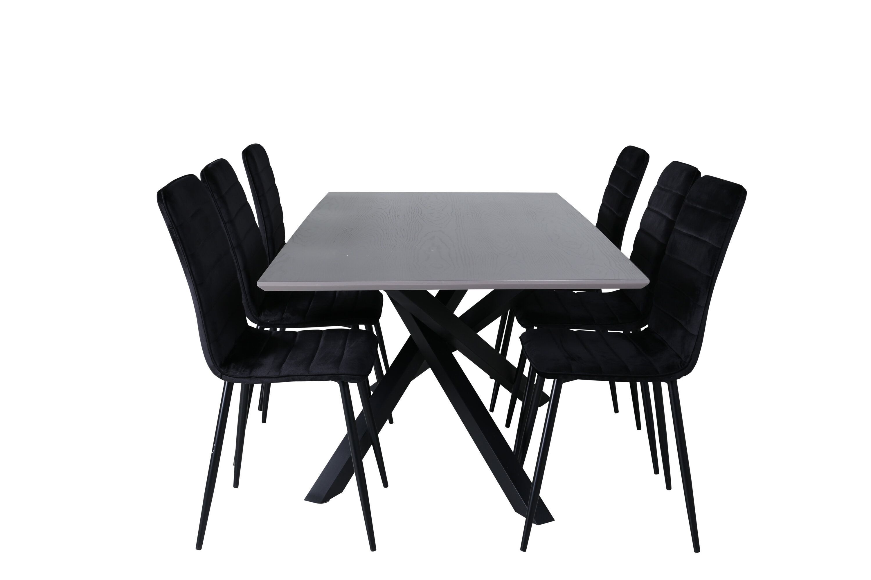 Piazza ristkülikukujuline söögikomplekt Söögilauakomplektid Homewell