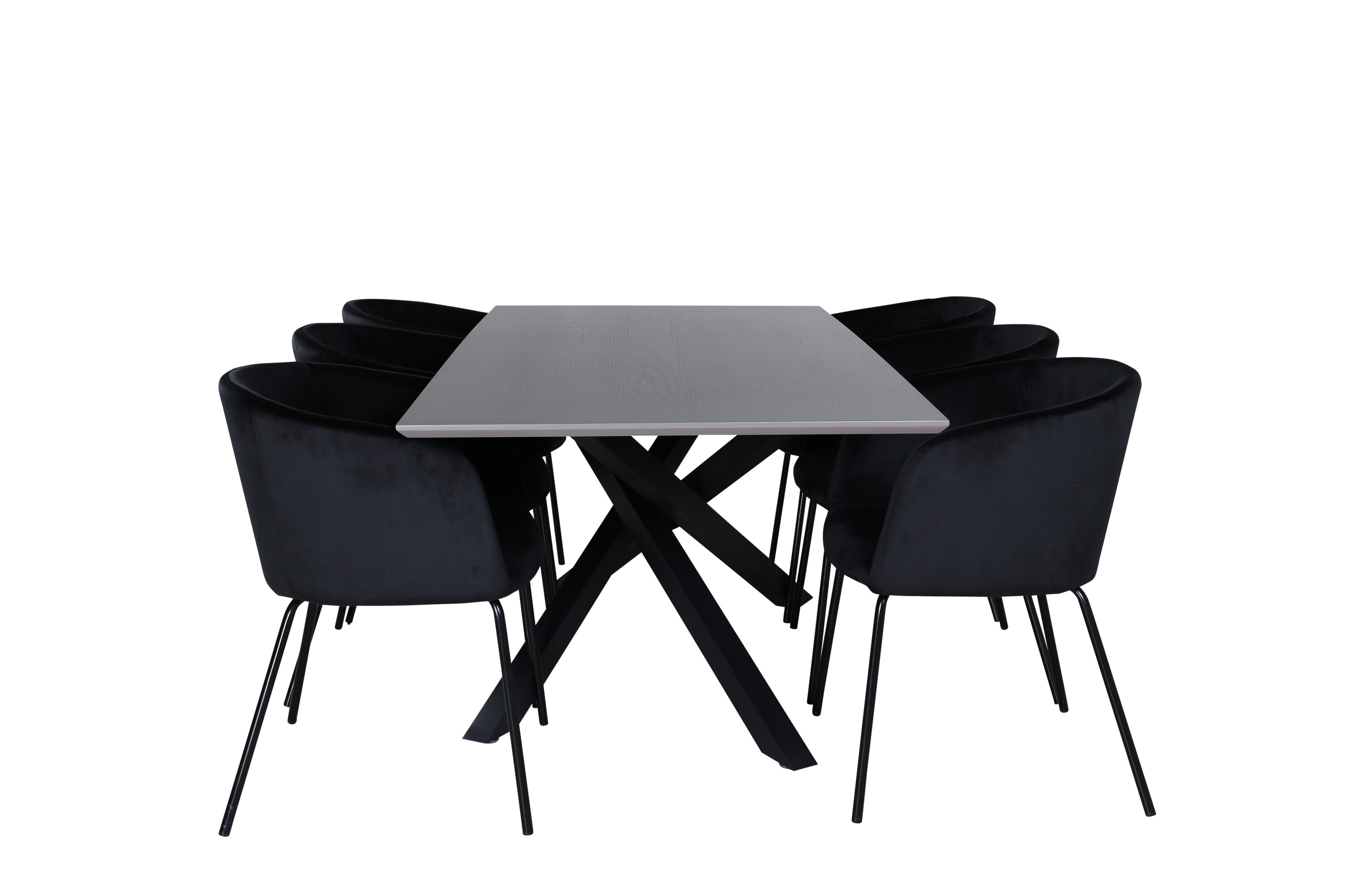 Piazza ristkülikukujuline söögikomplekt Söögilauakomplektid Homewell