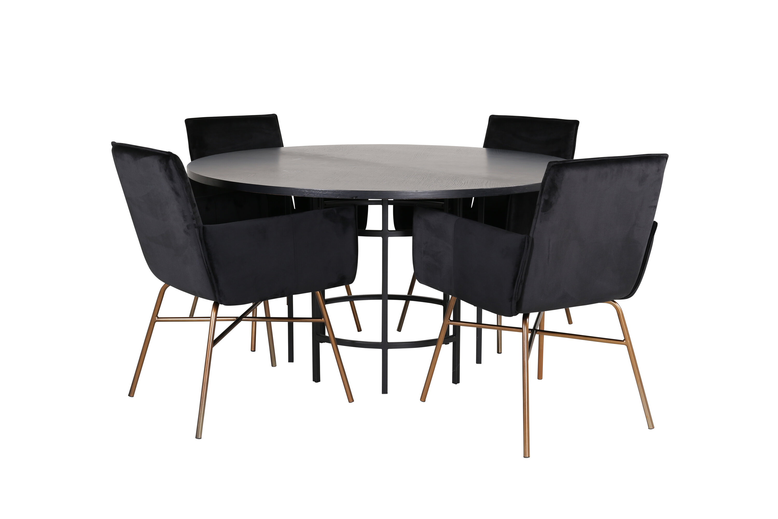 Kopenhaageni ümmargune söögikomplekt Söögilauakomplektid Homewell