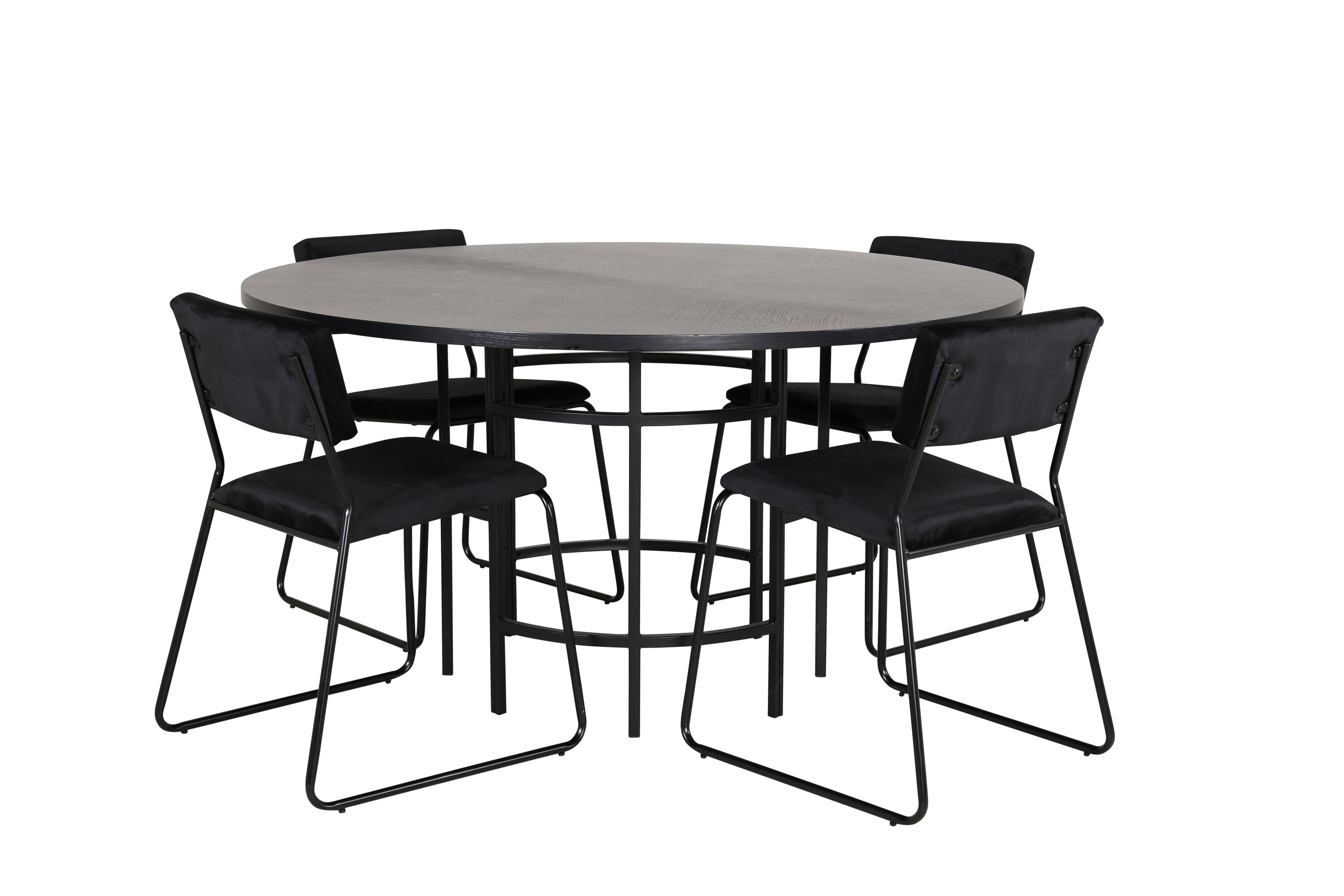 Kopenhaageni ümmargune söögikomplekt Söögilauakomplektid Homewell