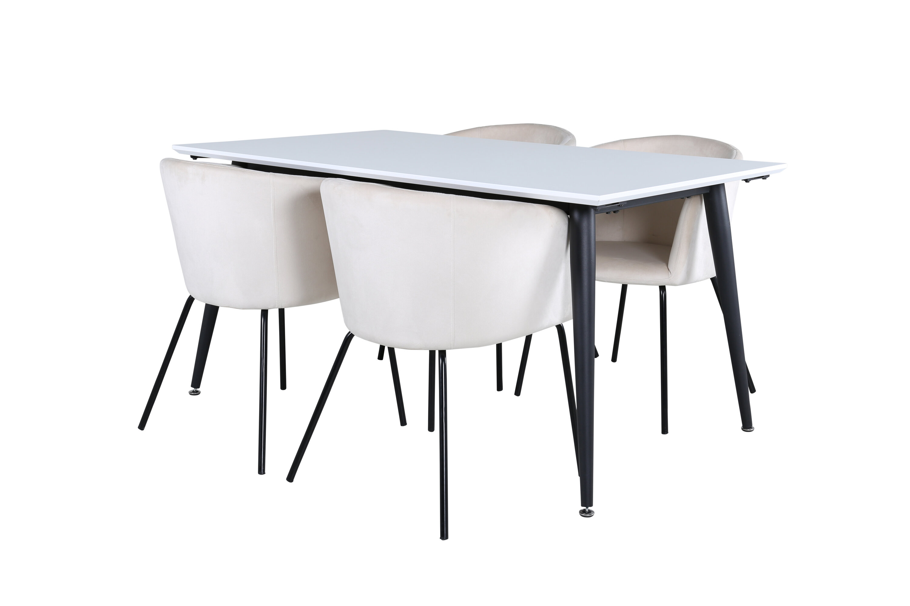 Jimmy ristkülikukujuline söögikomplekt Söögilauakomplektid Homewell