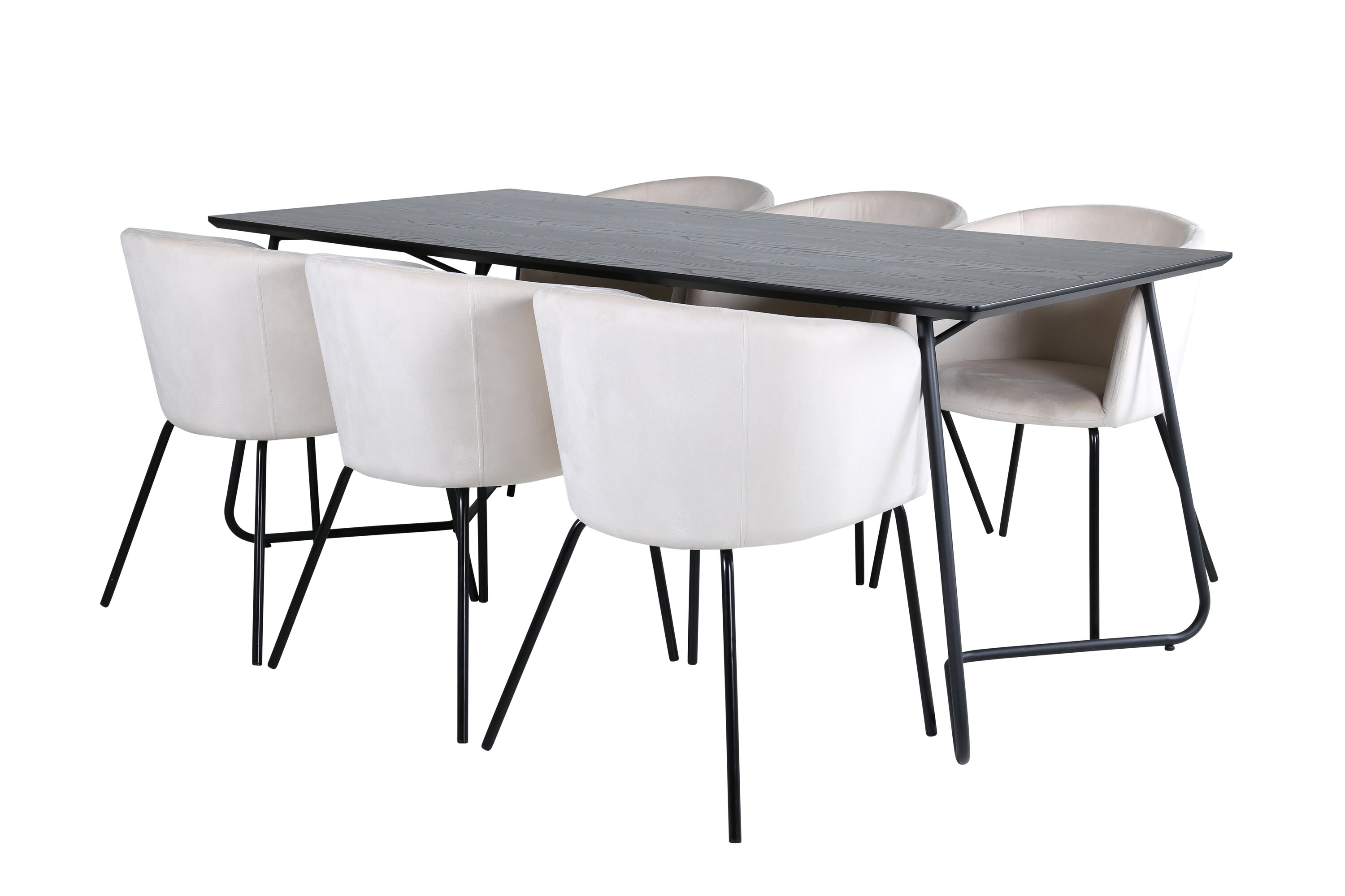 Petra ristkülikukujuline söögikomplekt Söögilauakomplektid Homewell