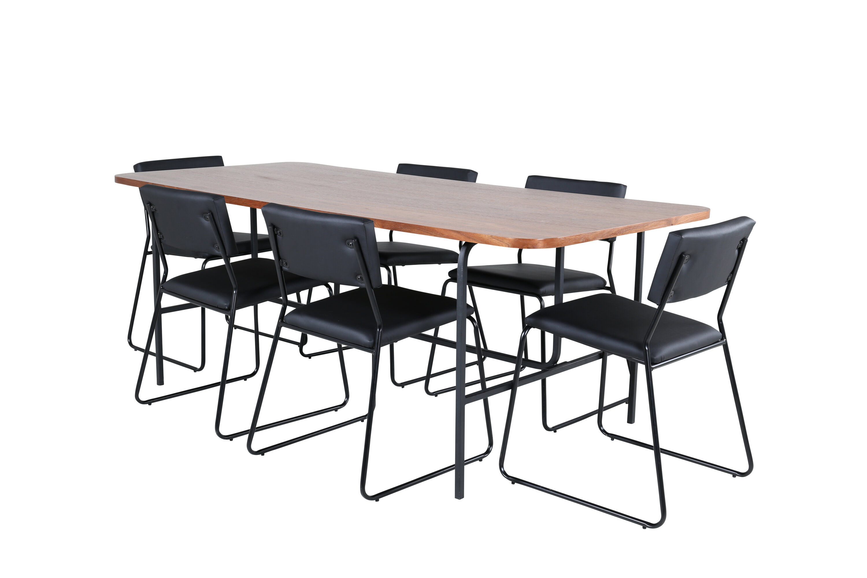 Uno ristkülikukujuline söögikomplekt Söögilauakomplektid Homewell