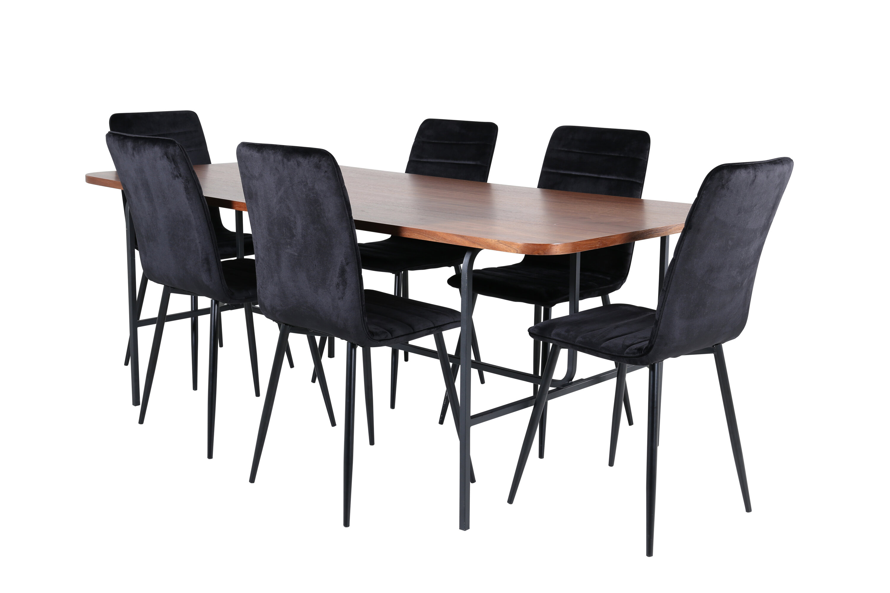 Uno ristkülikukujuline söögikomplekt Söögilauakomplektid Homewell