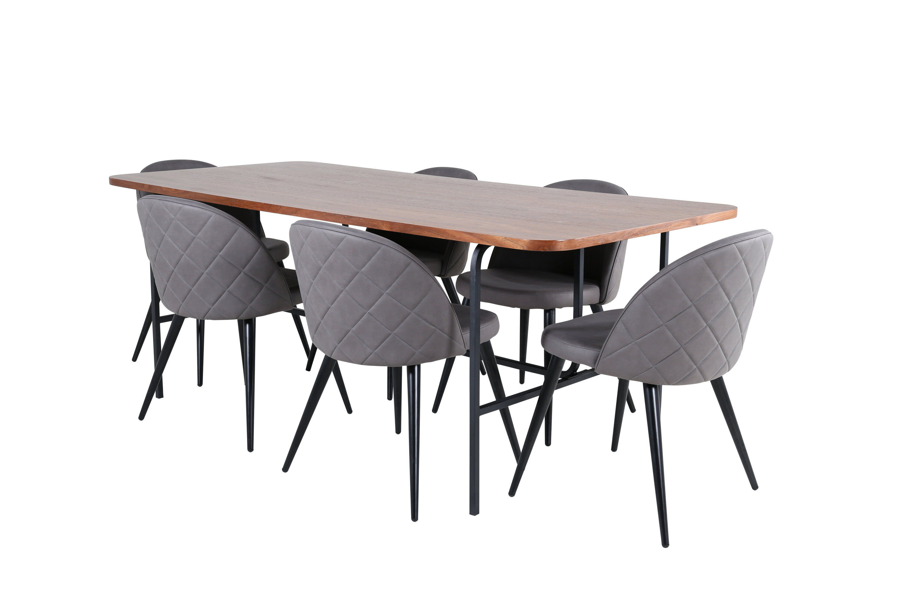 Uno ristkülikukujuline söögikomplekt Söögilauakomplektid Homewell