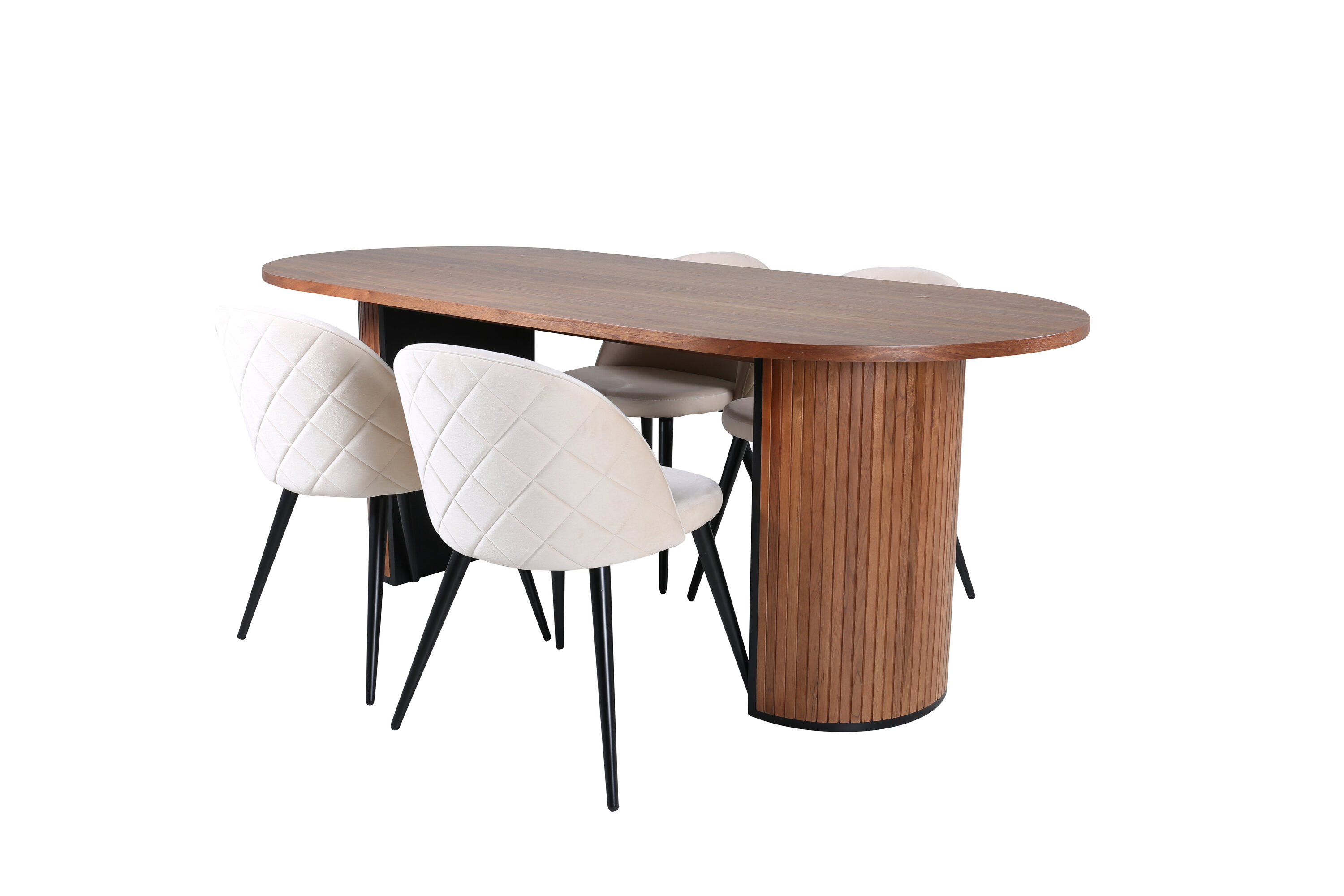 Bianca ovaalne söögikomplekt Söögilauakomplektid Homewell