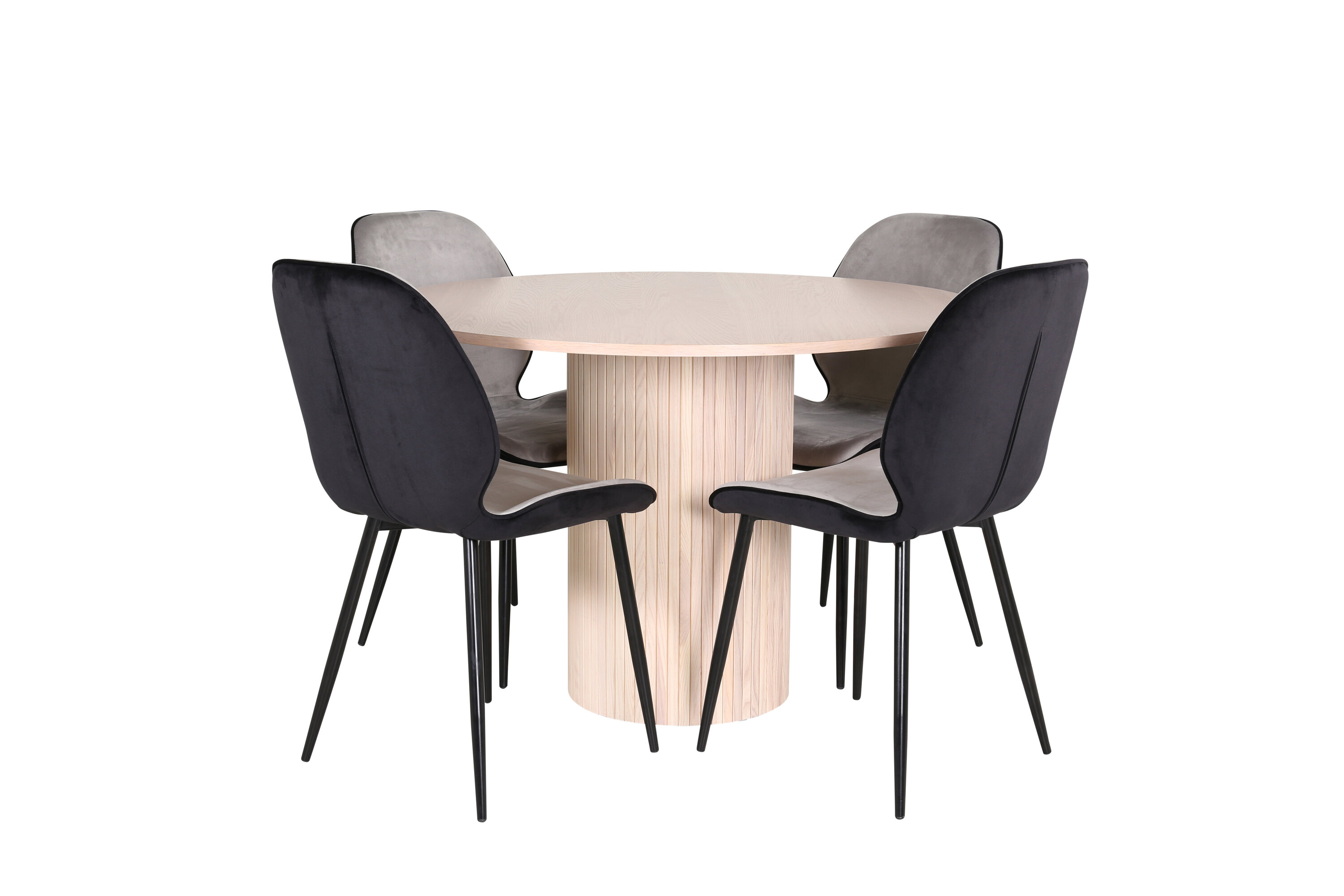 Bianca ümmargune söögikomplekt Söögilauakomplektid Homewell