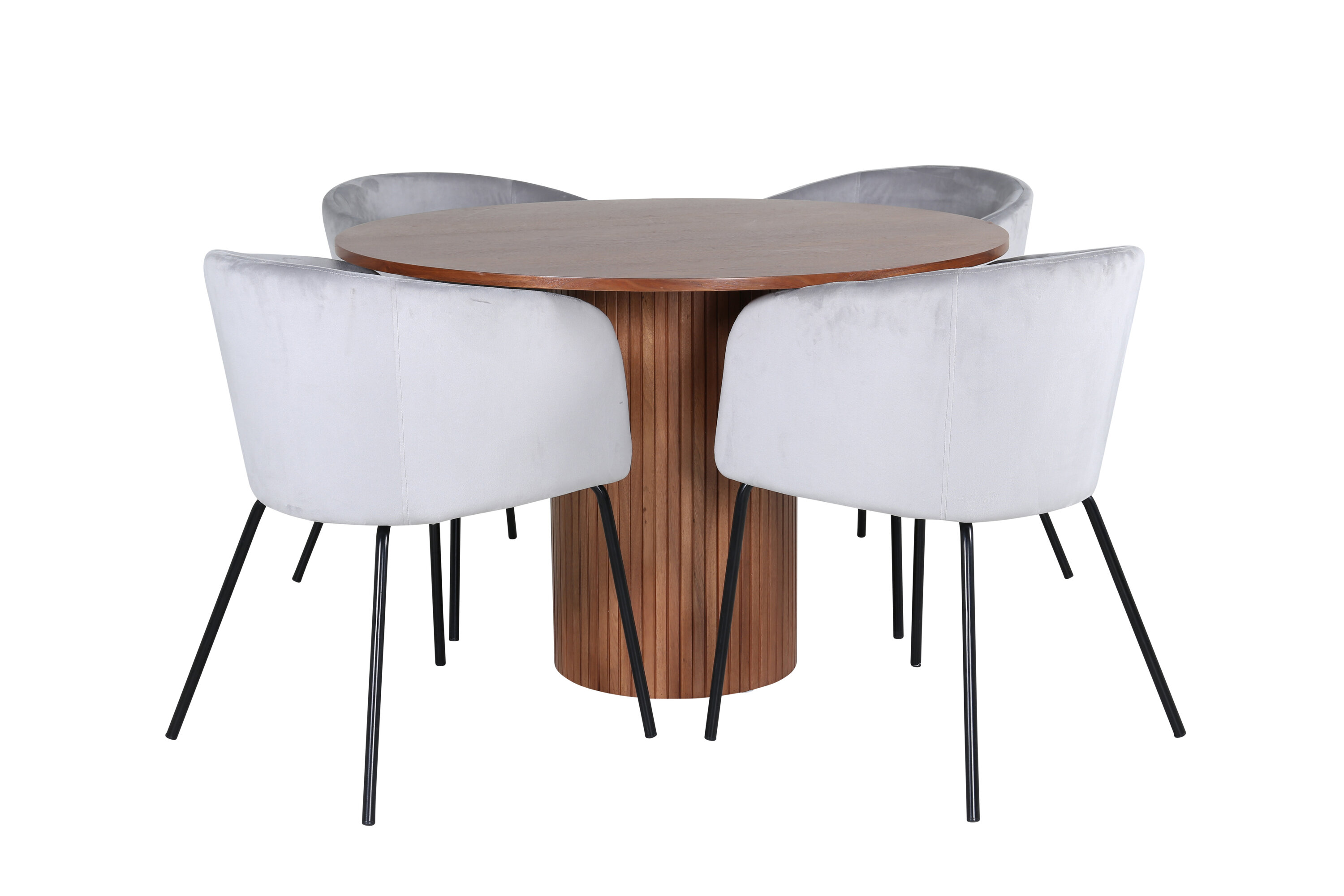 Bianca ümmargune söögikomplekt Söögilauakomplektid Homewell