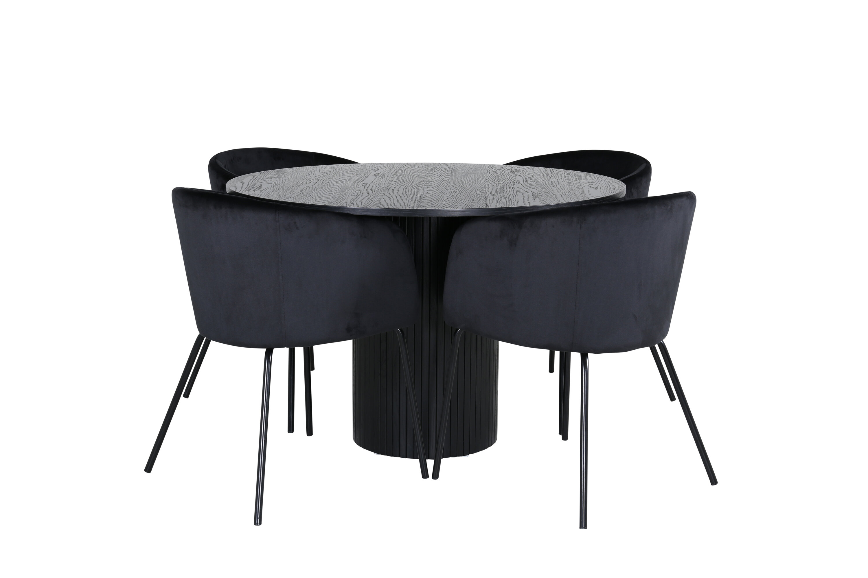 Bianca ümmargune söögikomplekt Söögilauakomplektid Homewell