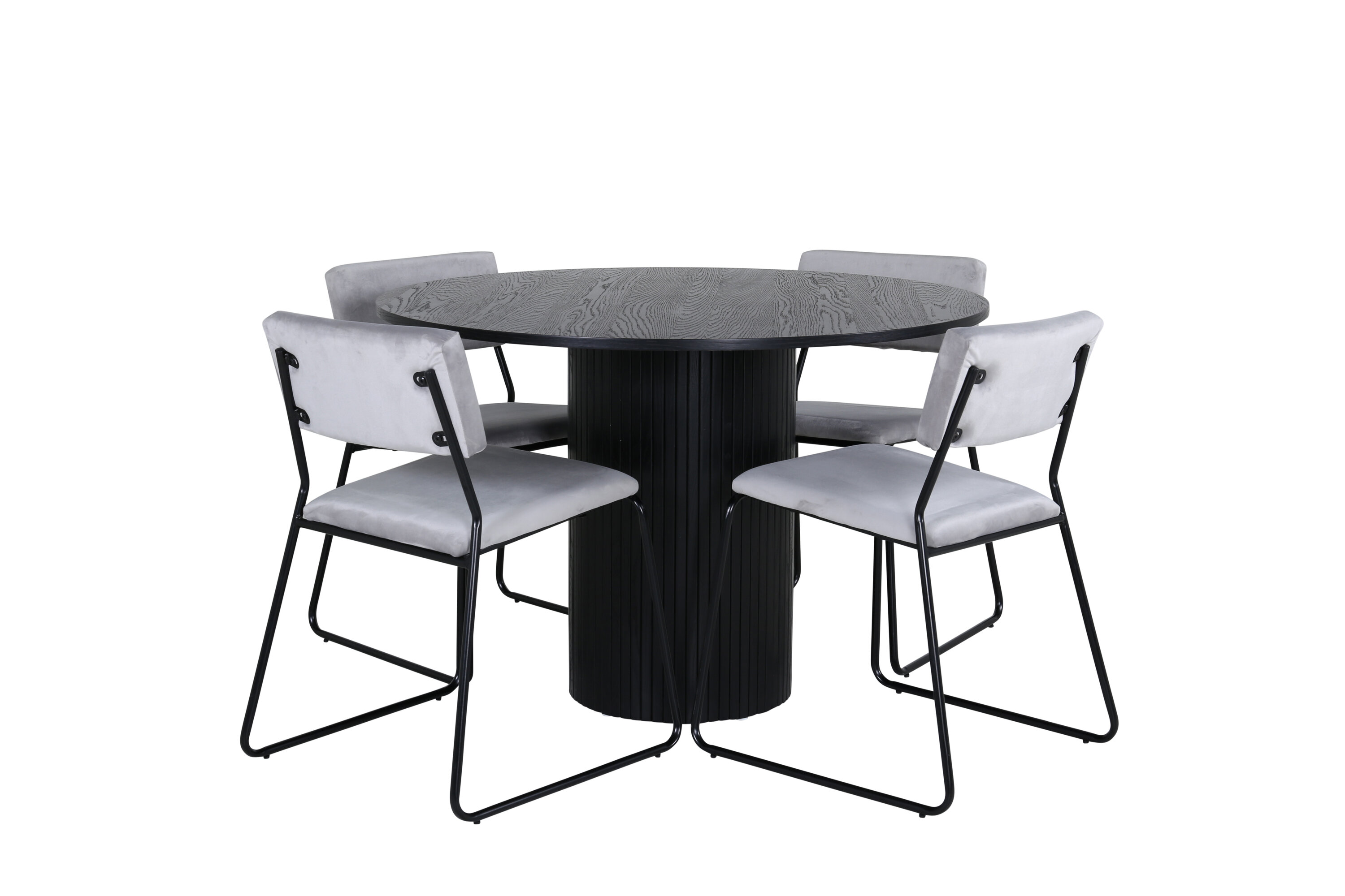 Bianca ümmargune söögikomplekt Söögilauakomplektid Homewell