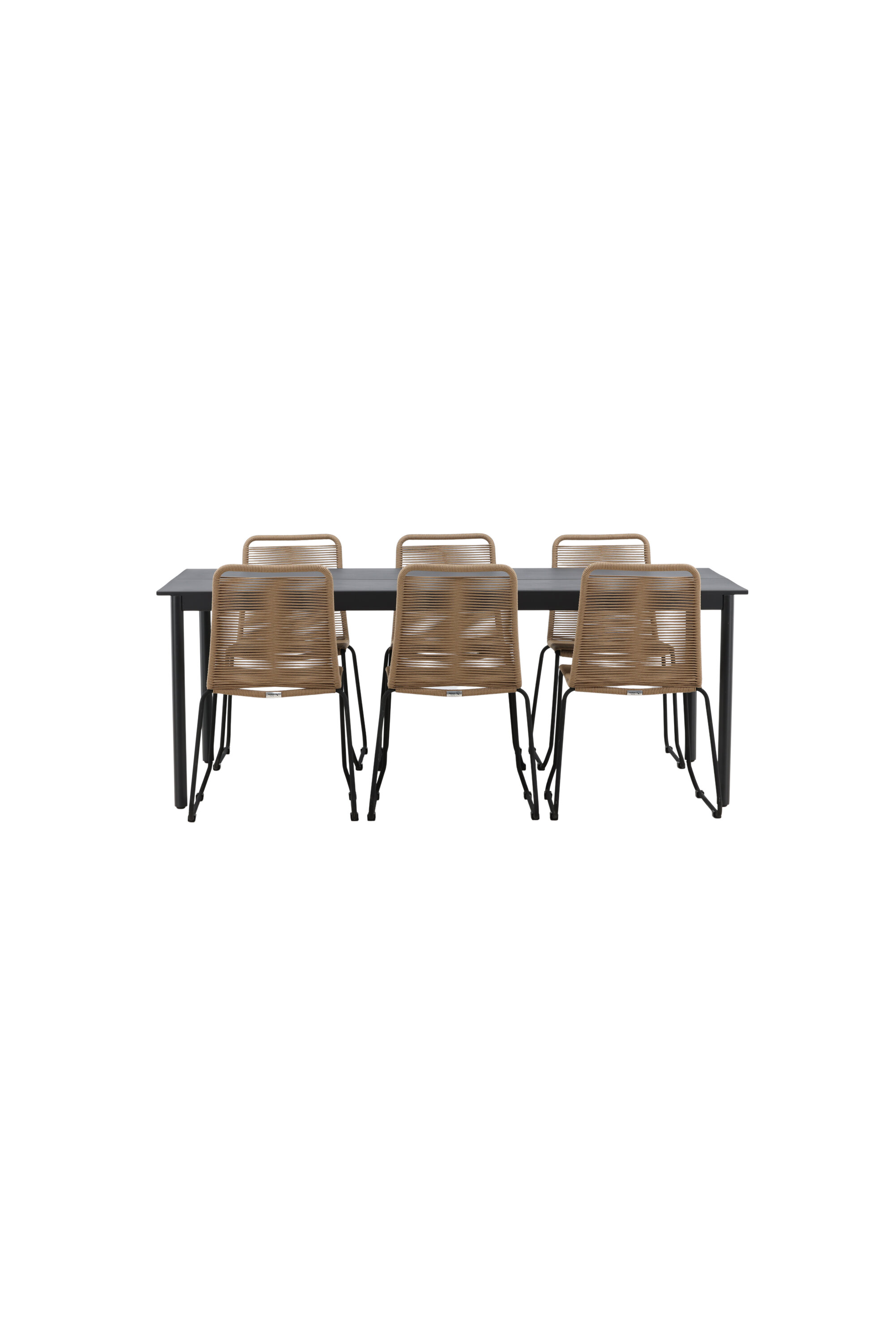 Modena ristkülikukujuline söögikomplekt Aiamööbel Homewell