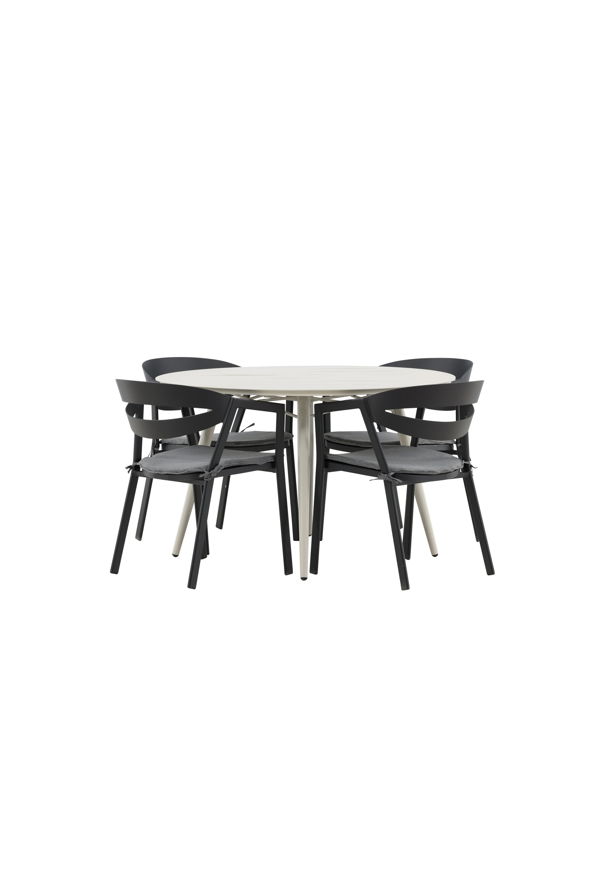 Lina ümmargune söögikomplekt Aiamööbel Homewell