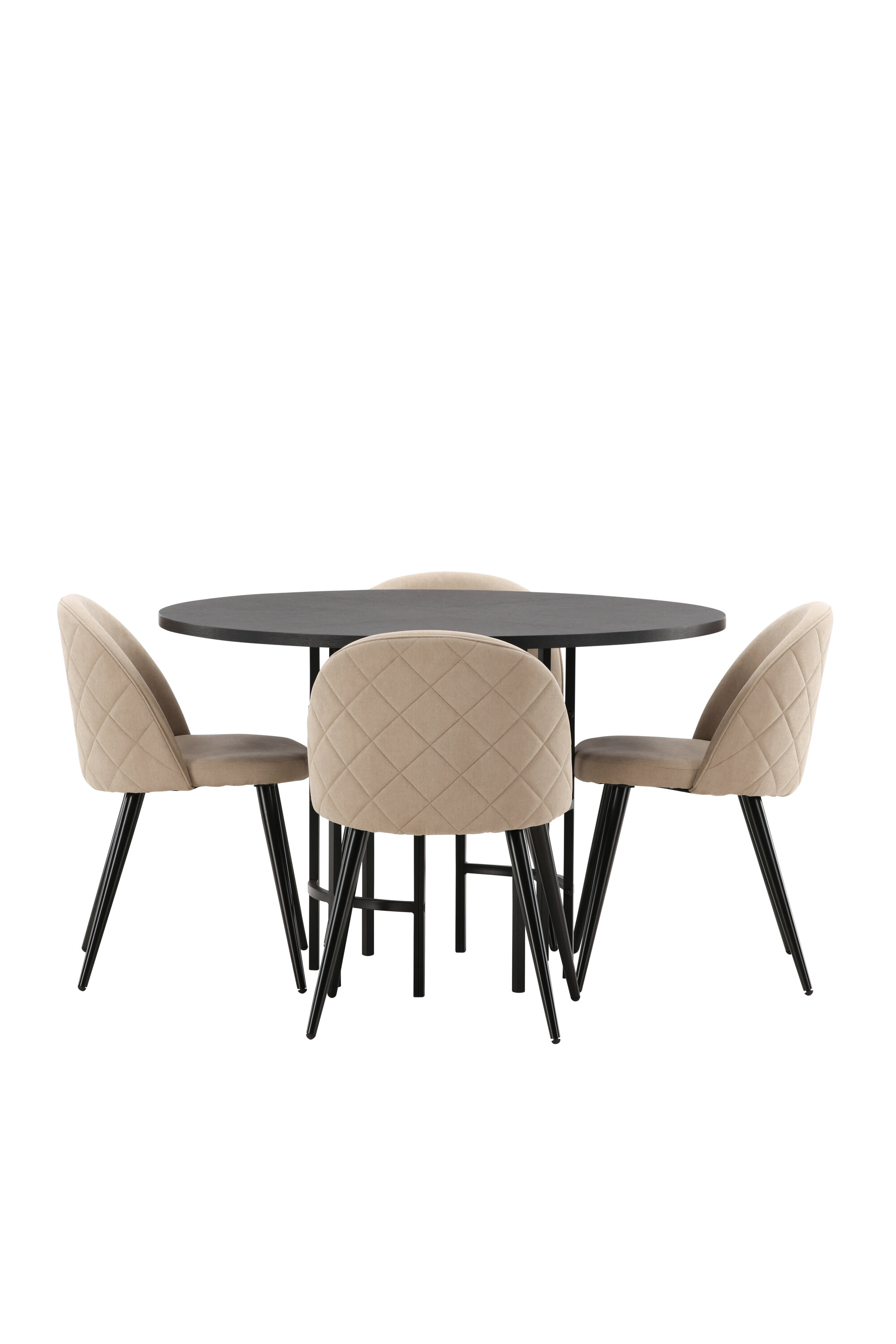 Kopenhaageni ümmargune söögikomplekt Söögilauakomplektid Homewell