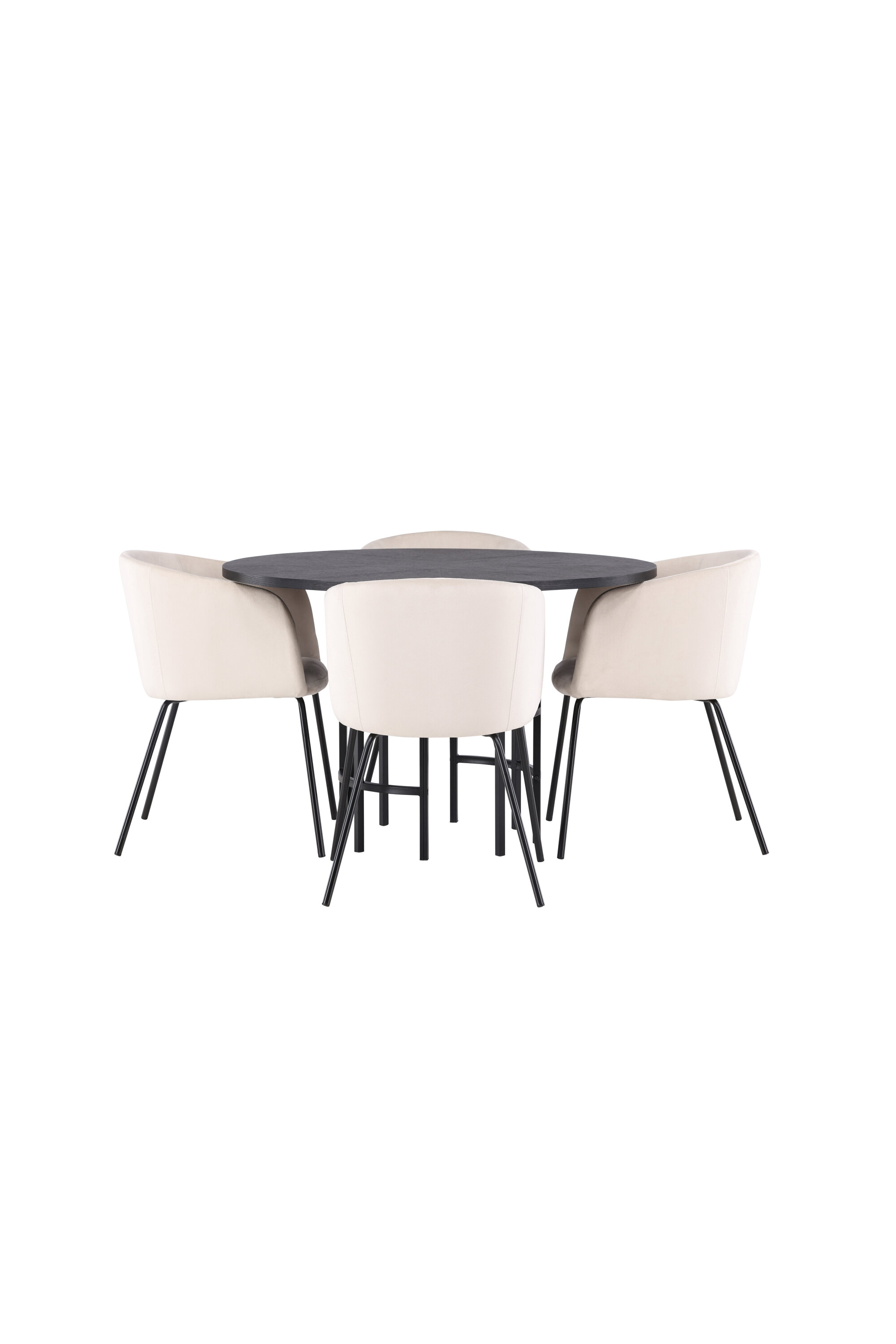 Kopenhaageni ümmargune söögikomplekt Söögilauakomplektid Homewell