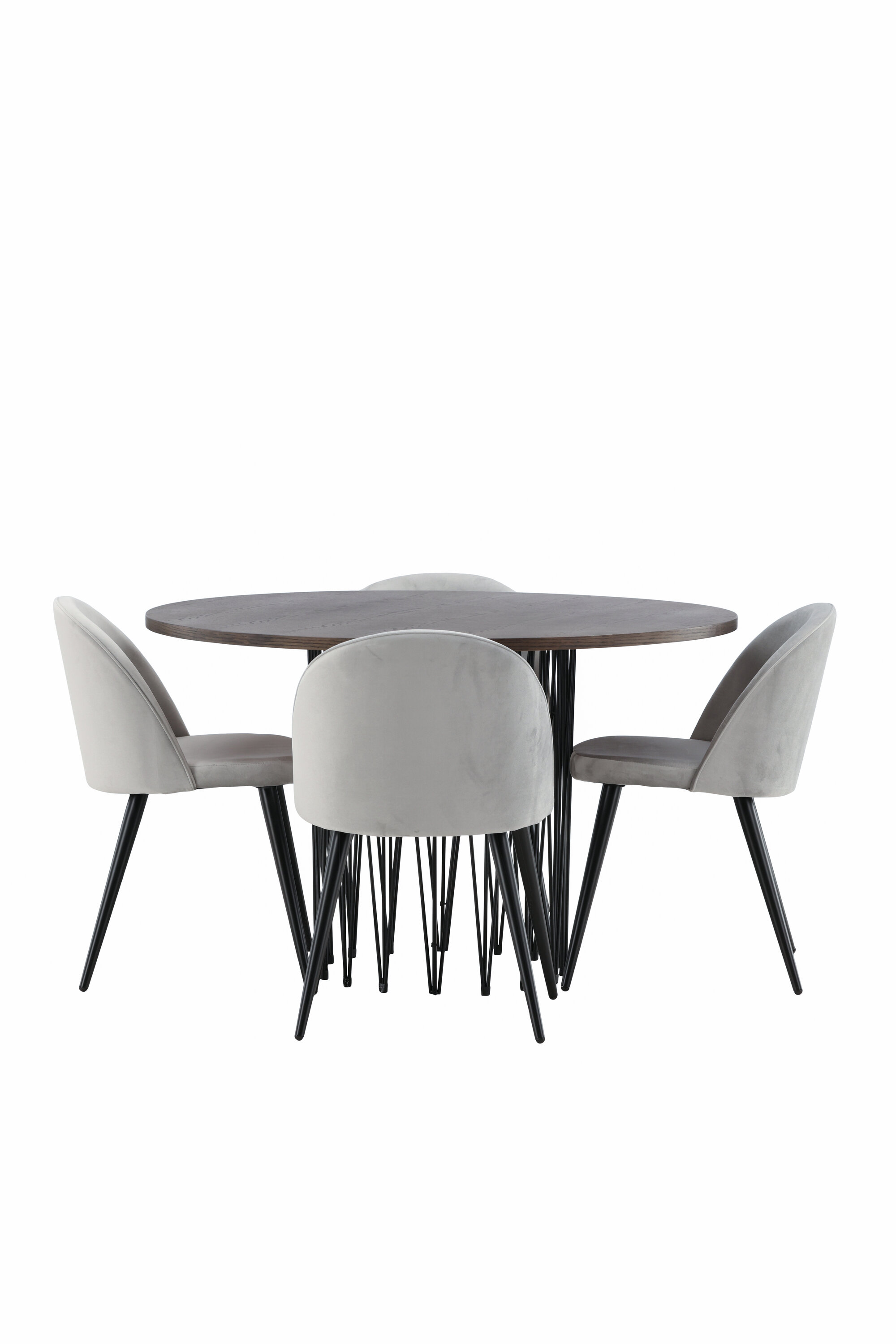 Kivist ümmargune söögikomplekt Söögilauakomplektid Homewell