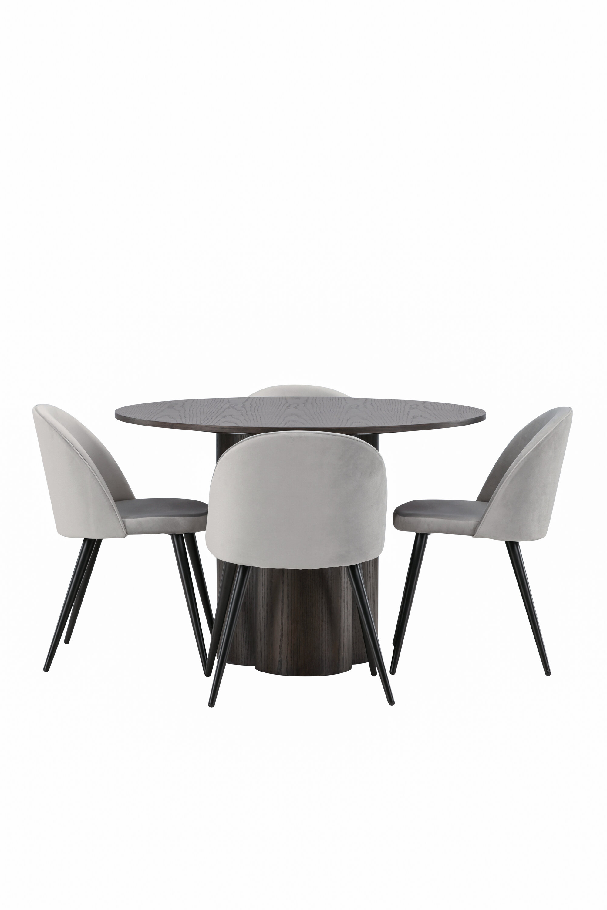 Olivia ümmargune söögigrupp Söögilauakomplektid Homewell