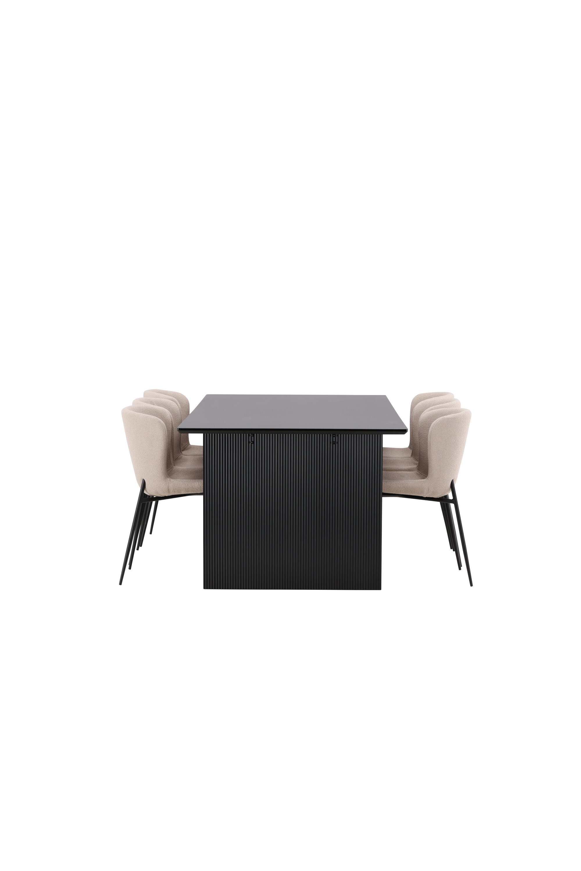 Vail ristkülikukujuline söögikomplekt Söögilauakomplektid Homewell