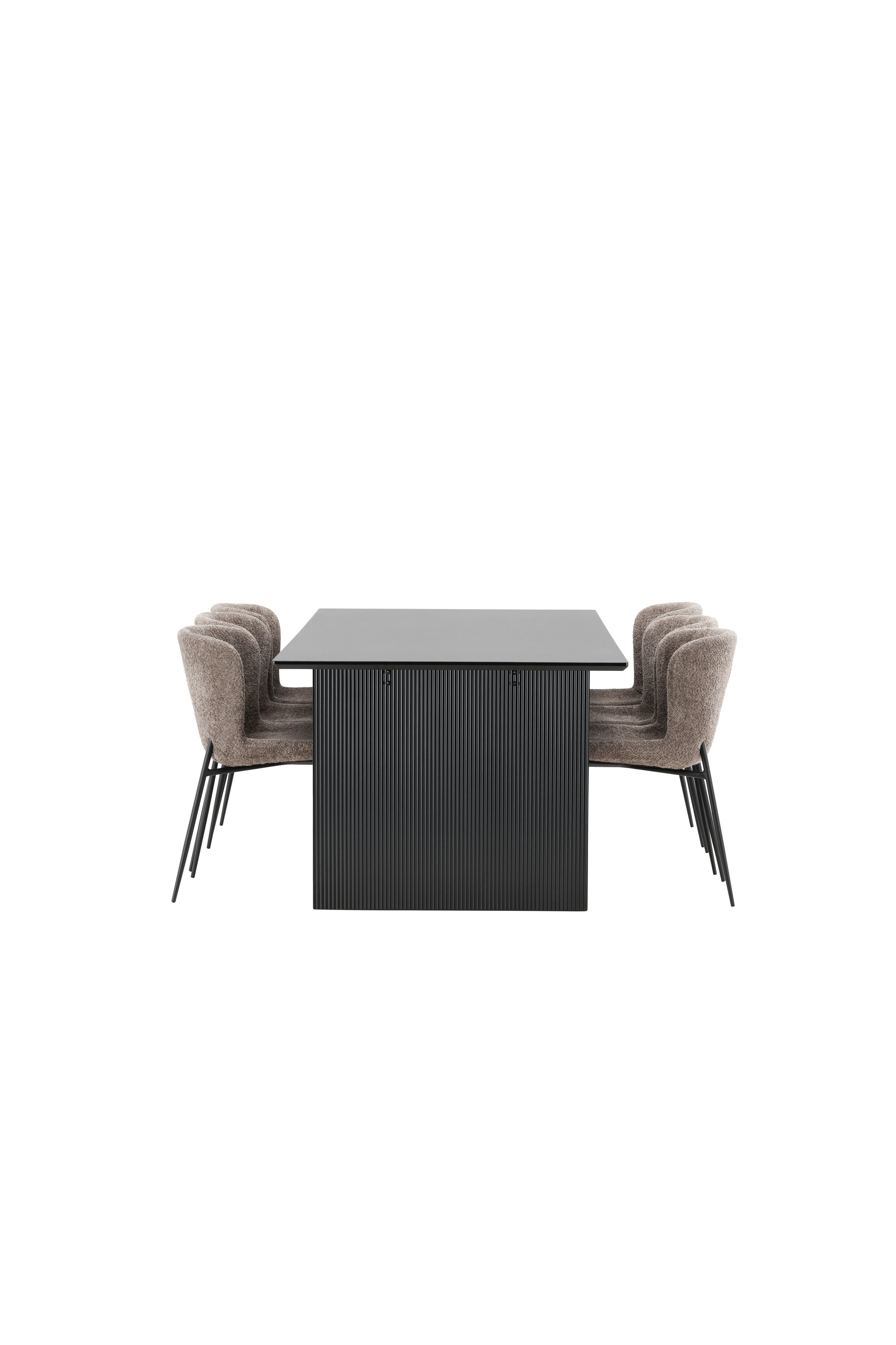 Vail ristkülikukujuline söögikomplekt Söögilauakomplektid Homewell