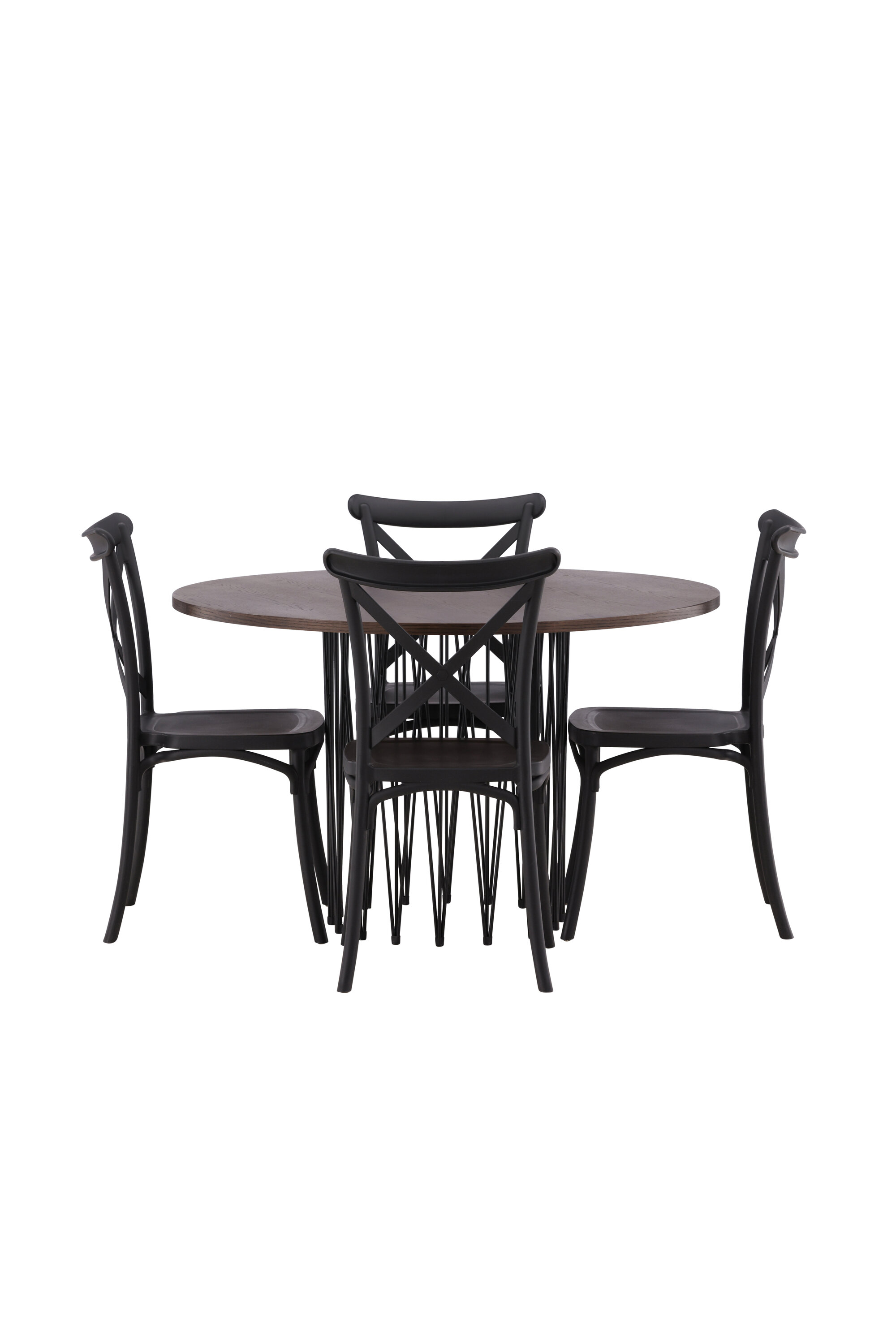 Kivist ümmargune söögikomplekt Söögilauakomplektid Homewell