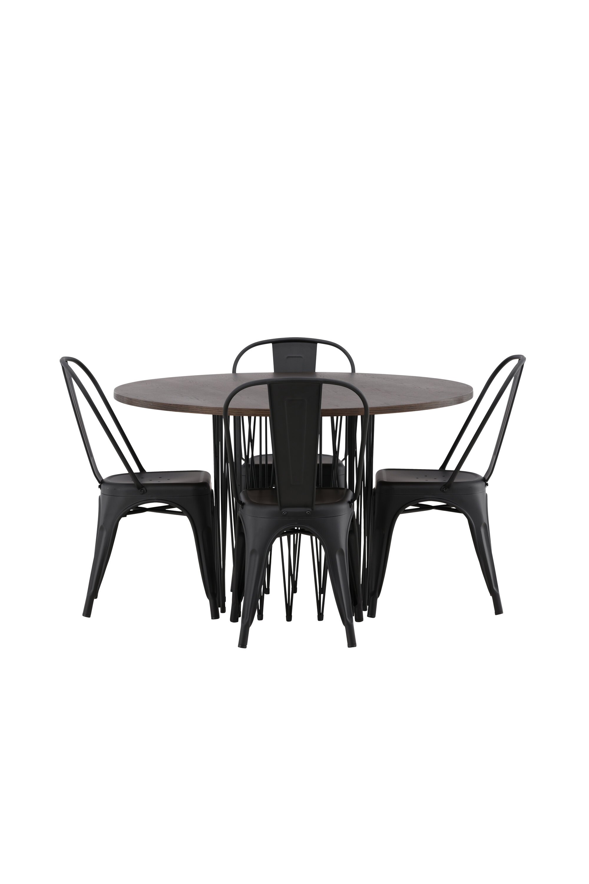 Kivist ümmargune söögikomplekt Söögilauakomplektid Homewell