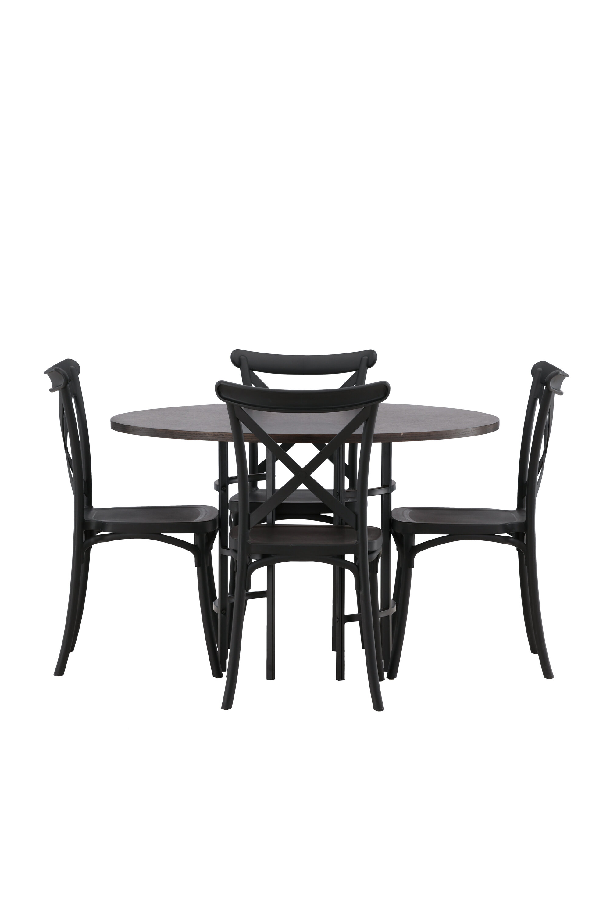 Kopenhaageni ümmargune söögikomplekt Söögilauakomplektid Homewell