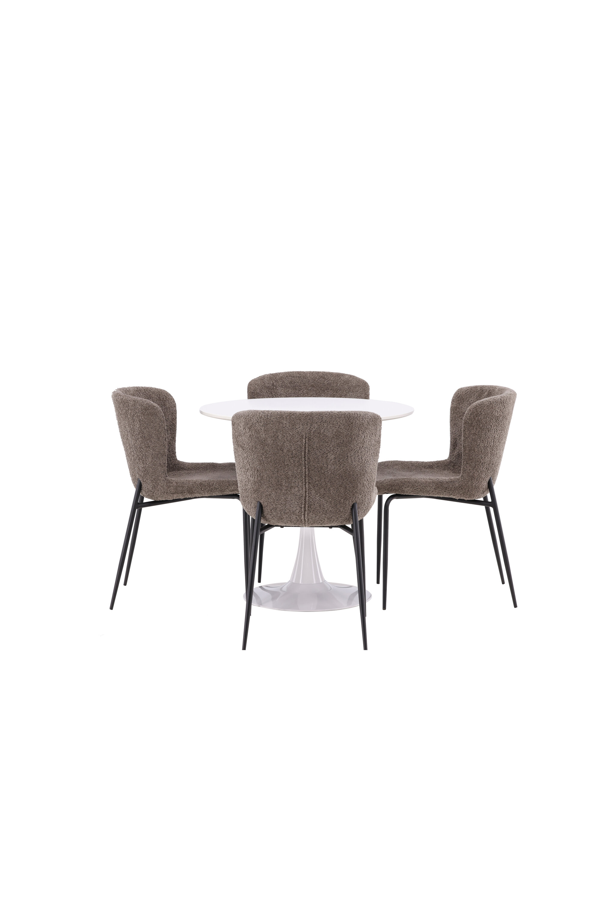 Söögikomplekt Hamden 4 tooliga Modesto Söögilauakomplektid Homewell