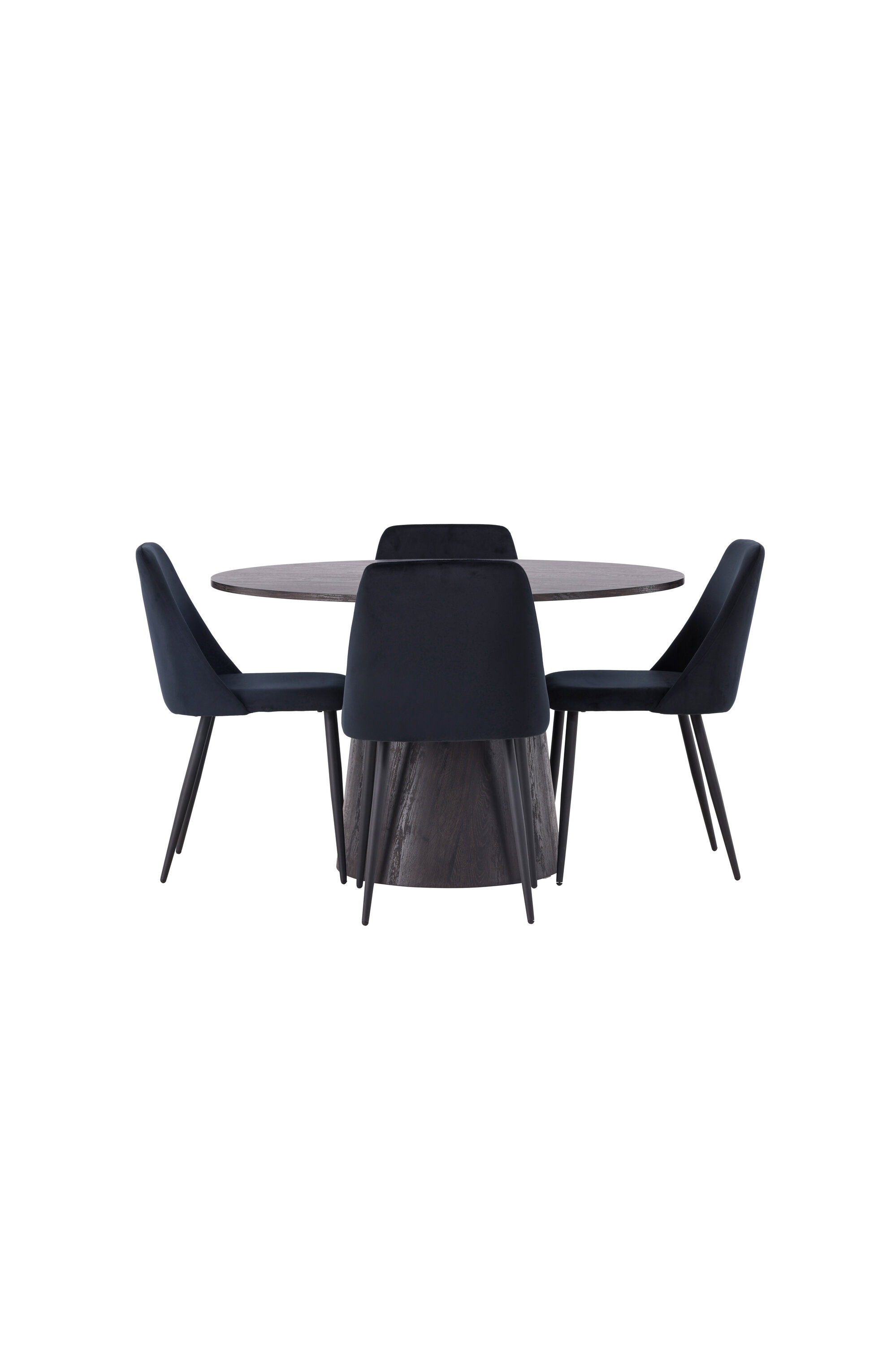 Söögikomplekt Lanzo koos toolidega Night Söögilauakomplektid Homewell