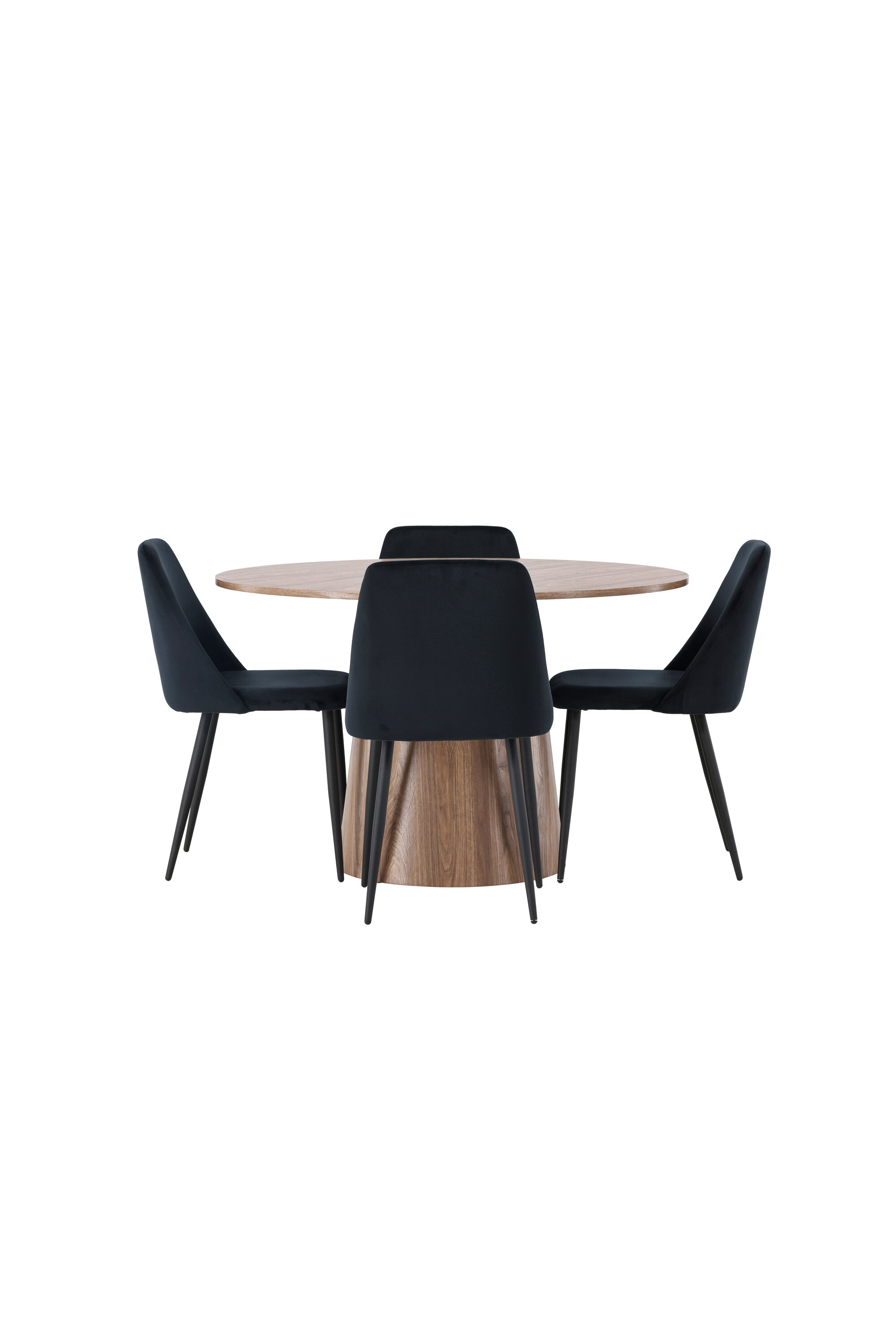 Söögikomplekt Lanzo koos toolidega Night Söögilauakomplektid Homewell