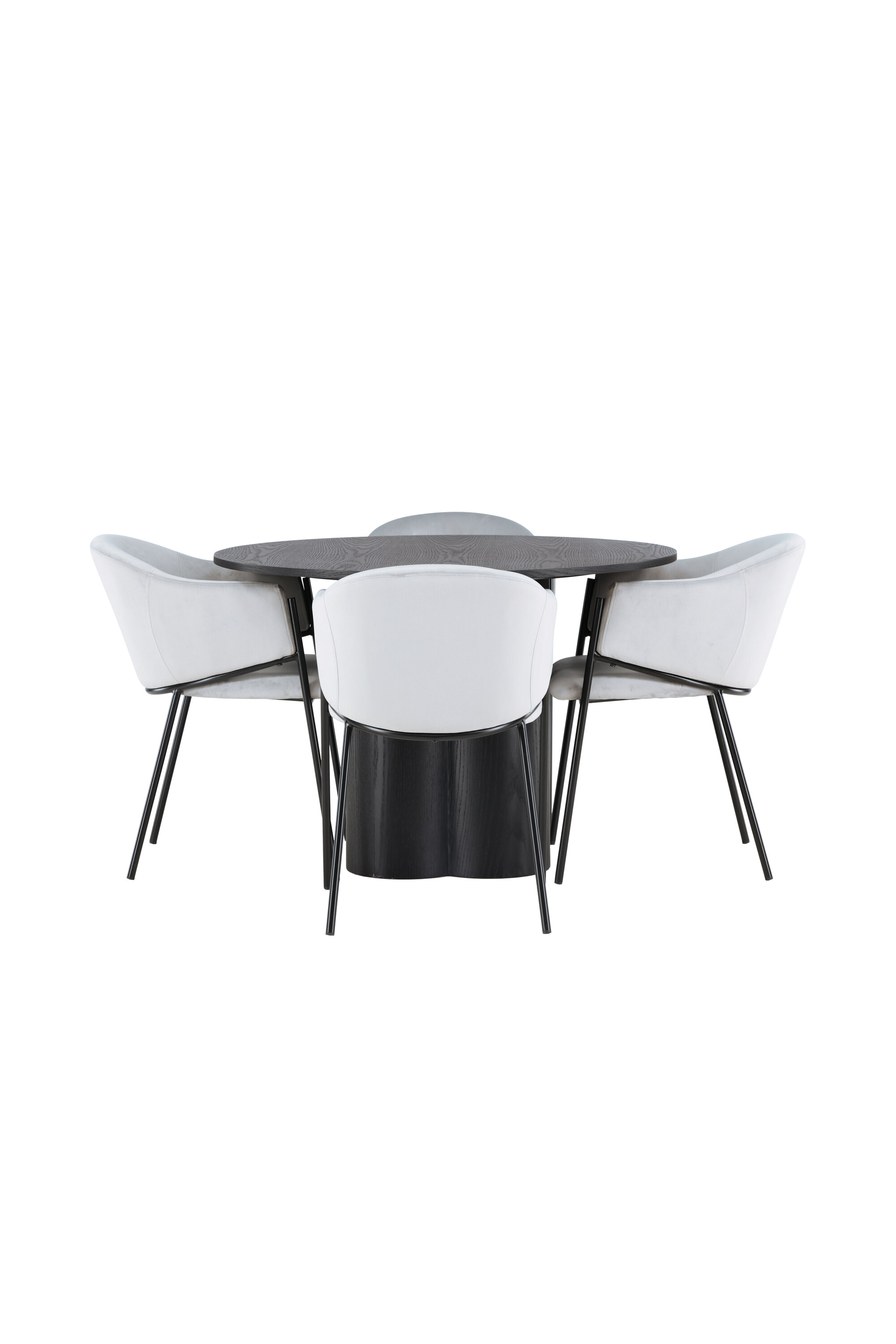 Söögikomplekt Olivia 4 Evelina söögitooliga Söögilauakomplektid Homewell