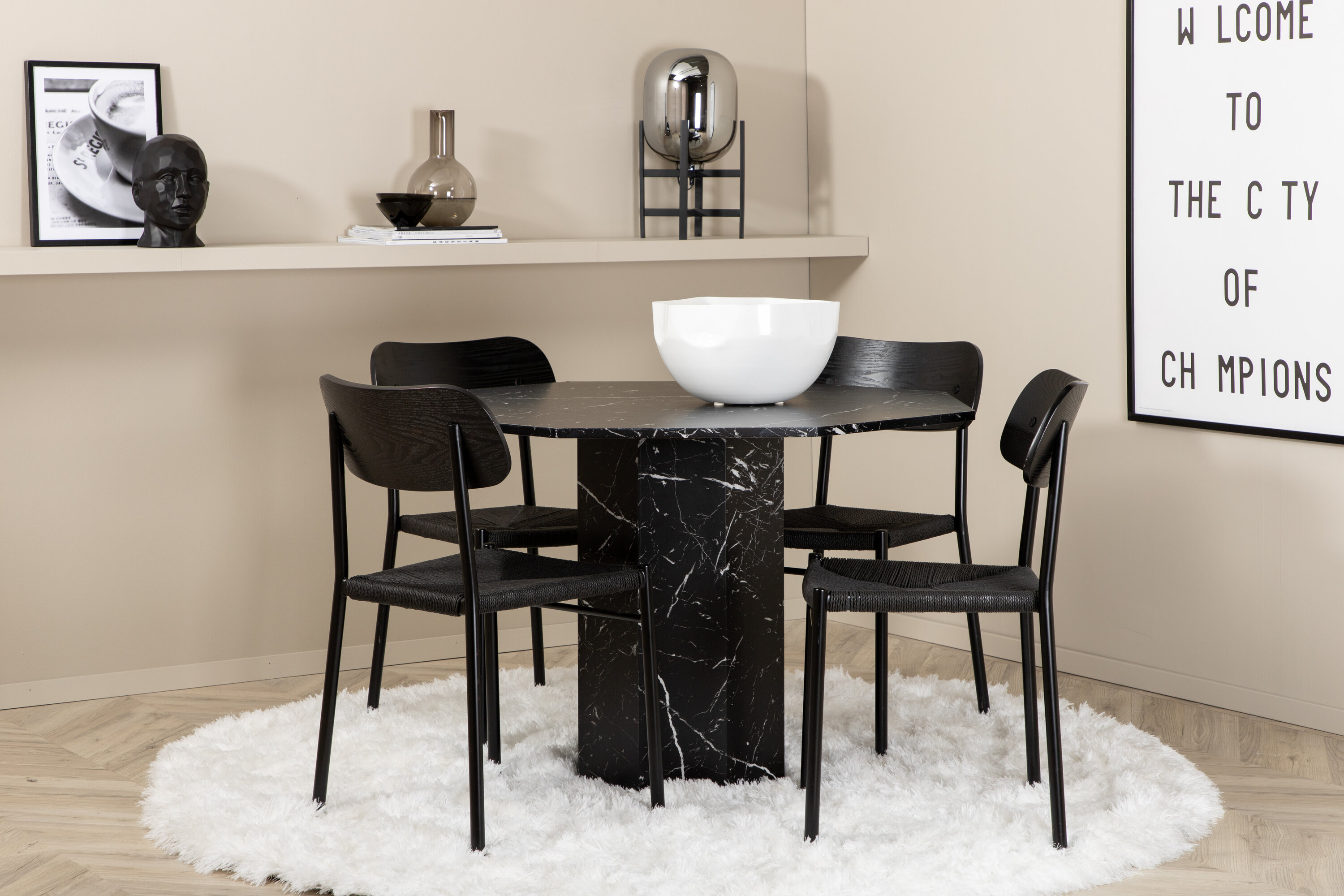 Söögilauakomplekt Marbs koos toolidega Polly Söögilauakomplektid Homewell