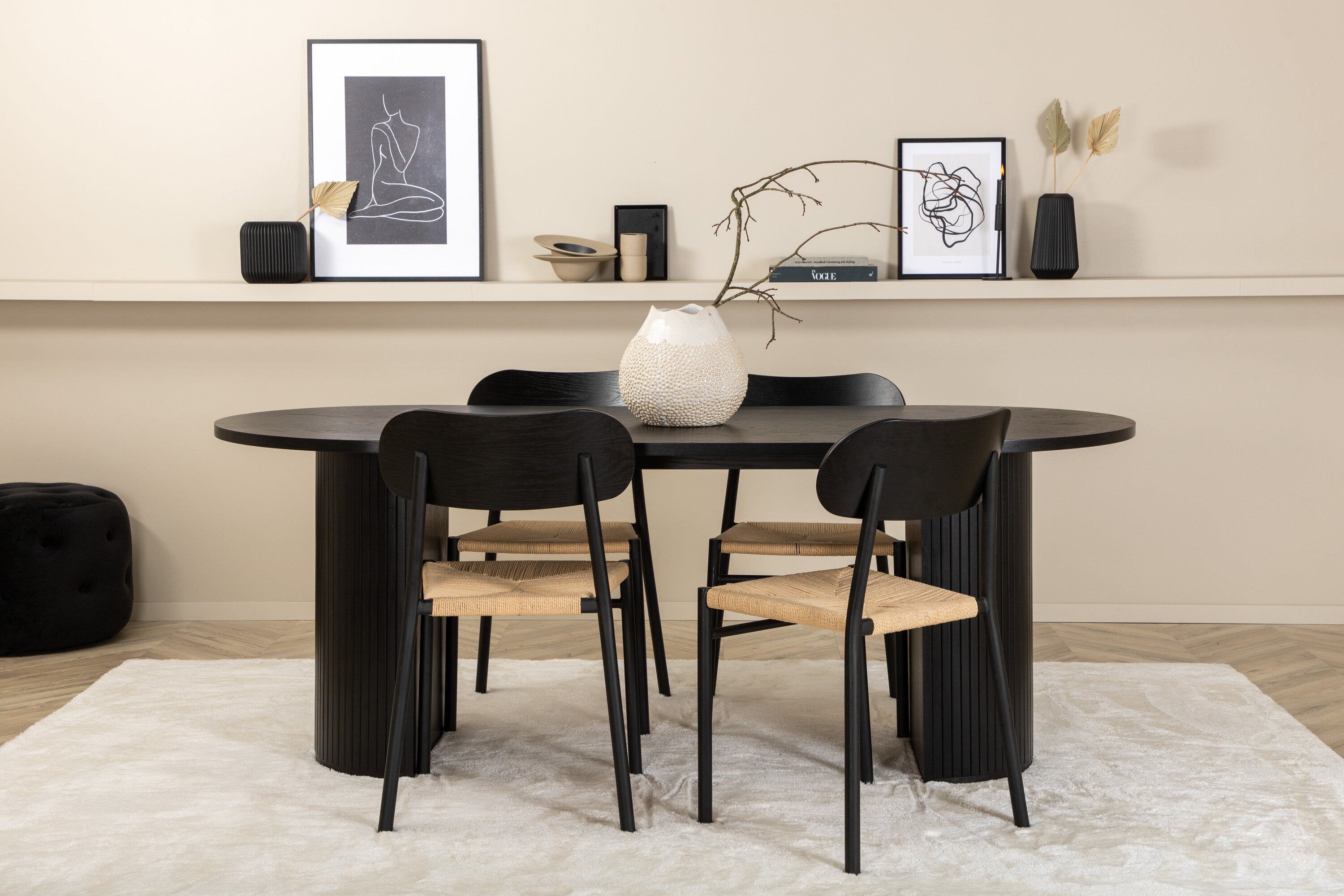 Söögikomplekt Bianca koos toolidega Polly Söögilauakomplektid Homewell