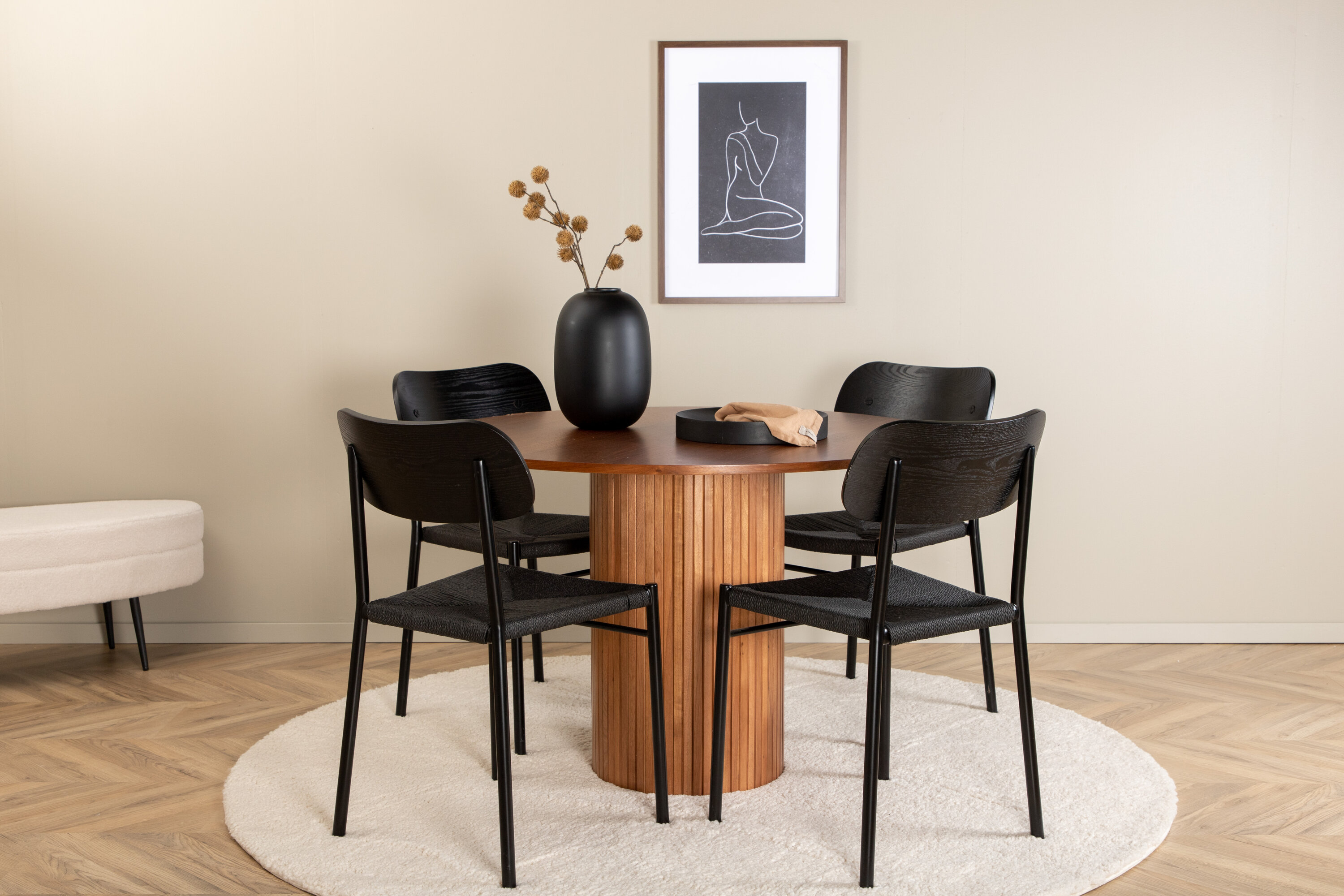 Söögikomplekt Bianca koos toolidega Polly Söögilauakomplektid Homewell