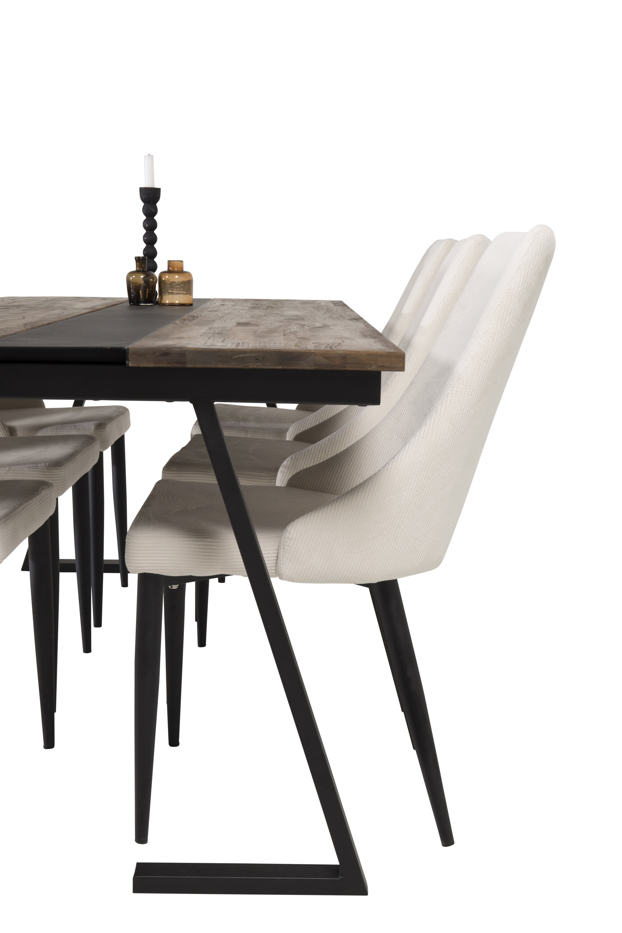 Söögikomplekt Jakarta koos toolidega Leone Söögilauakomplektid Homewell