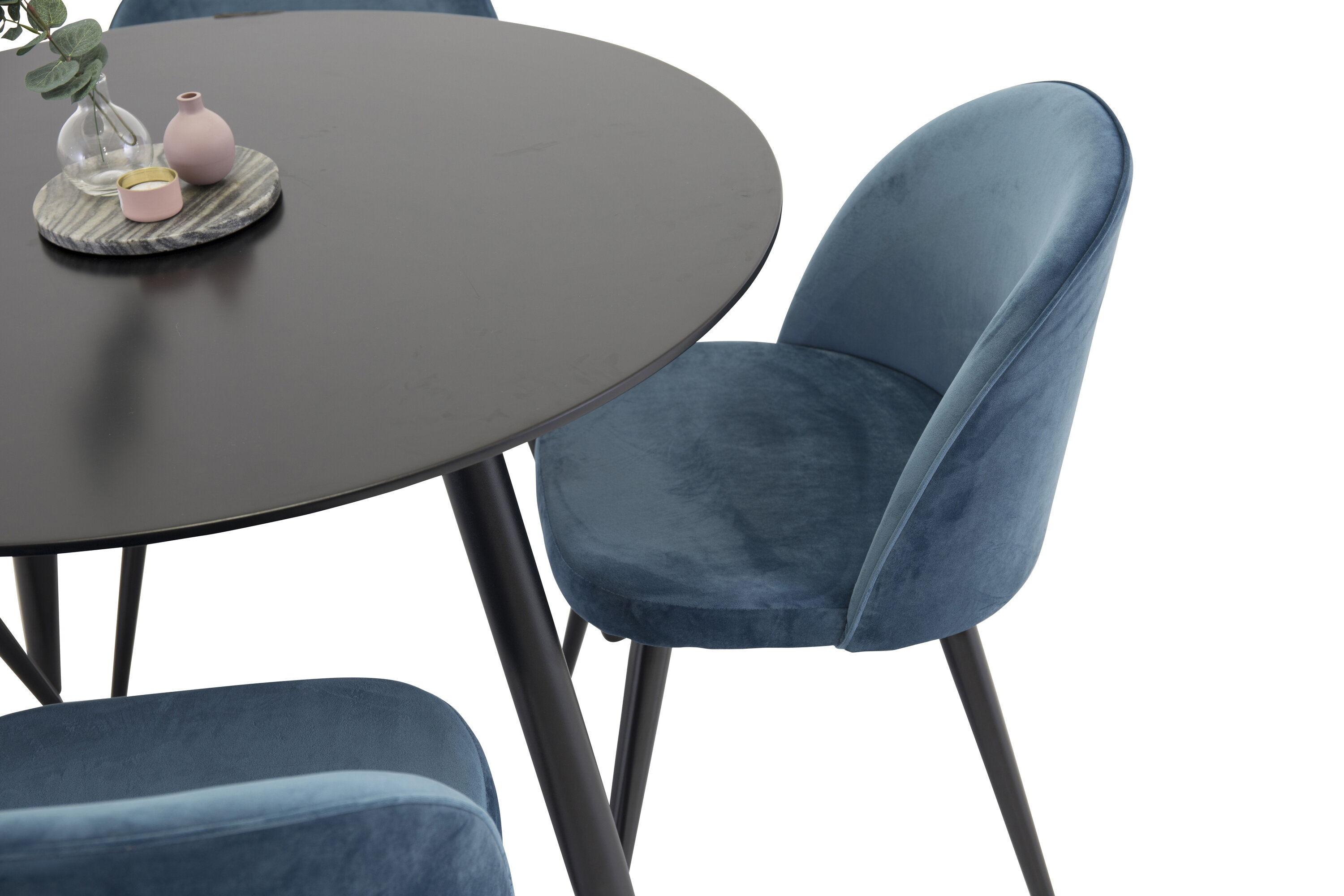 Söögikomplekt Plaza koos toolidega Velvet Söögilauakomplektid Homewell